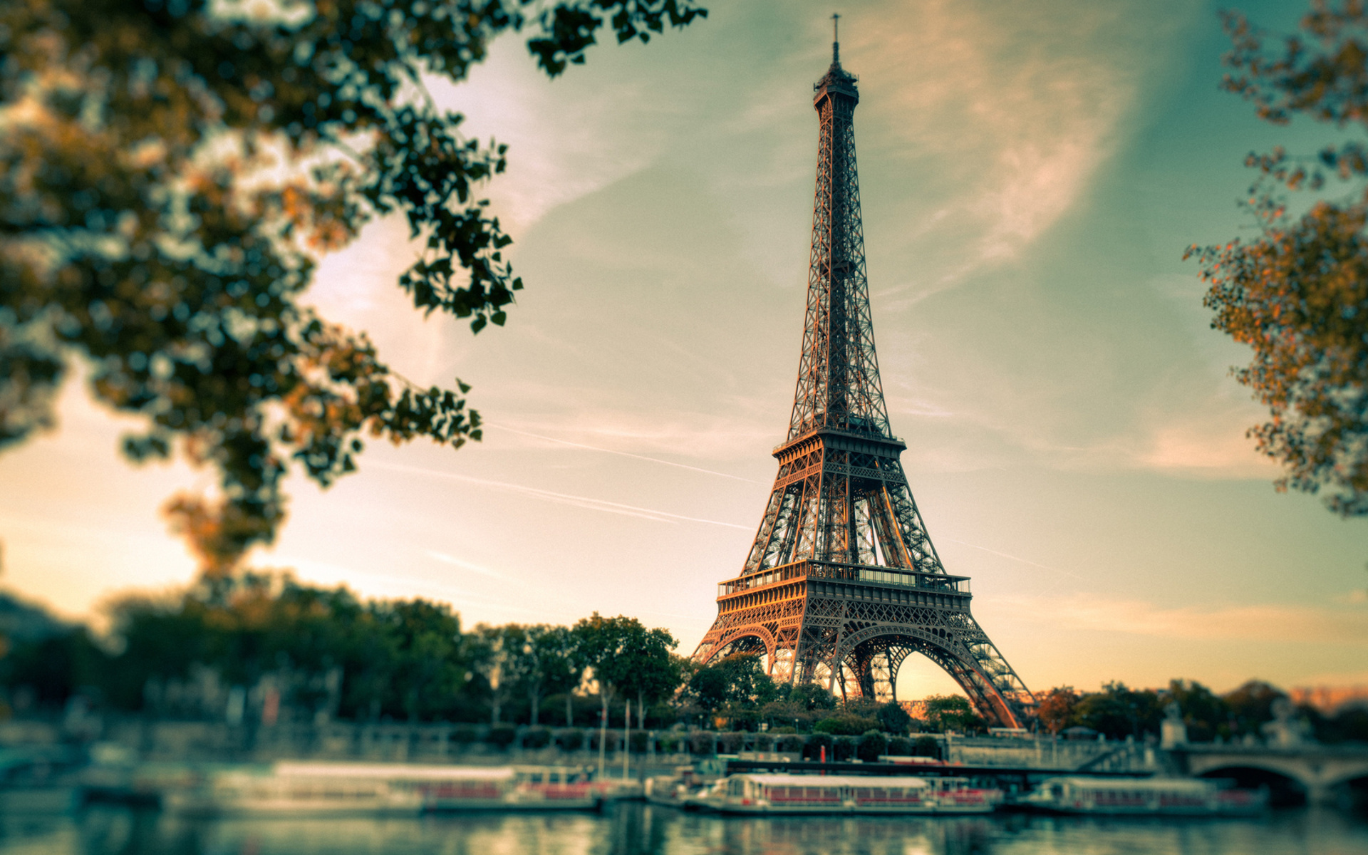 башня, eiffel, париж