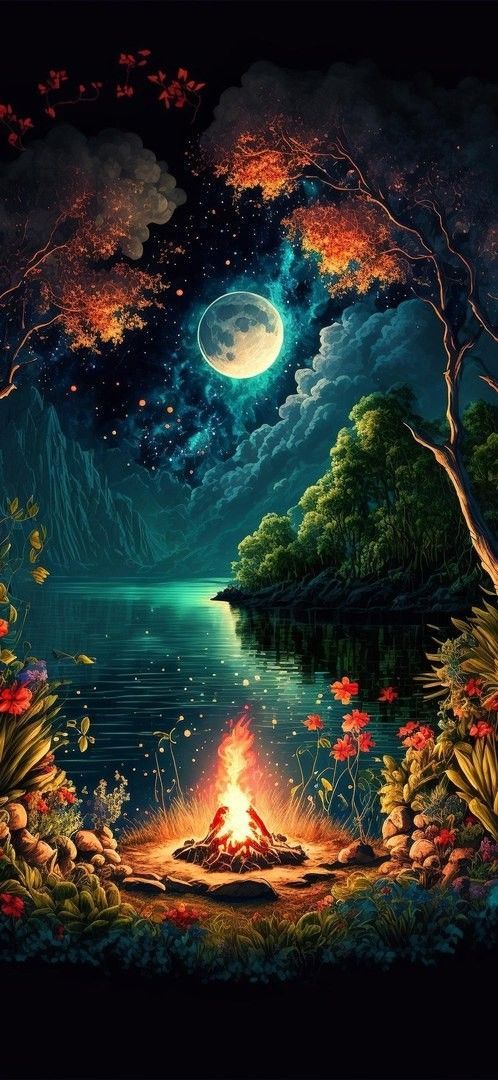 фантазия, пейзаж, искусство