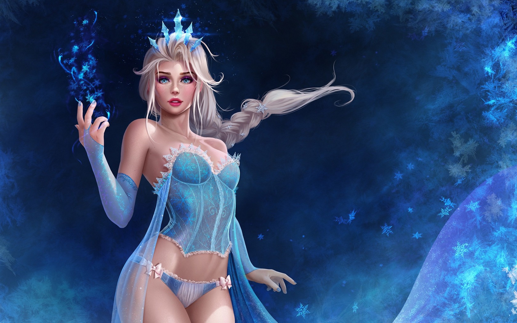 элса, королева, мороз