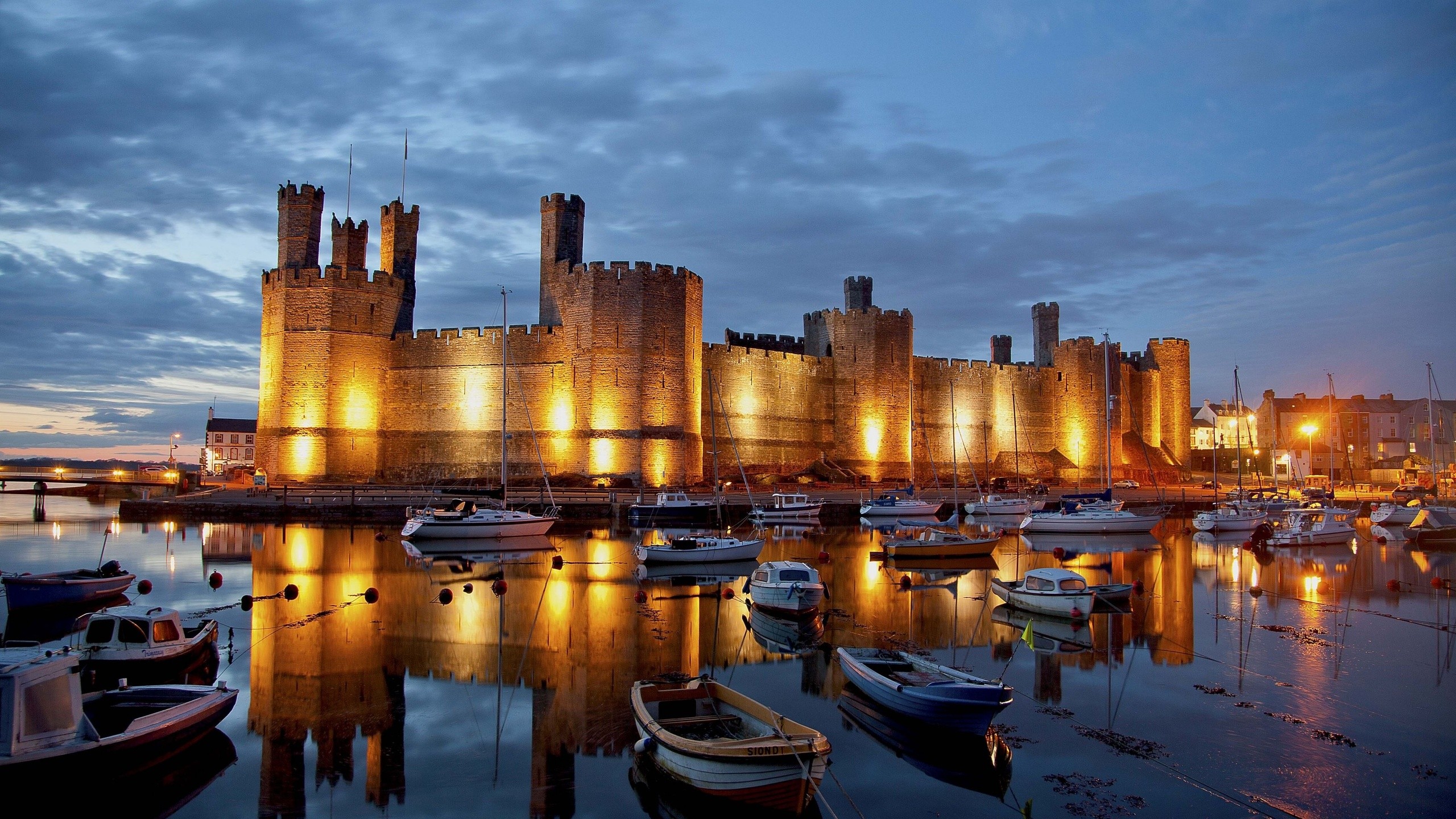 castle, caernarfon, wales
