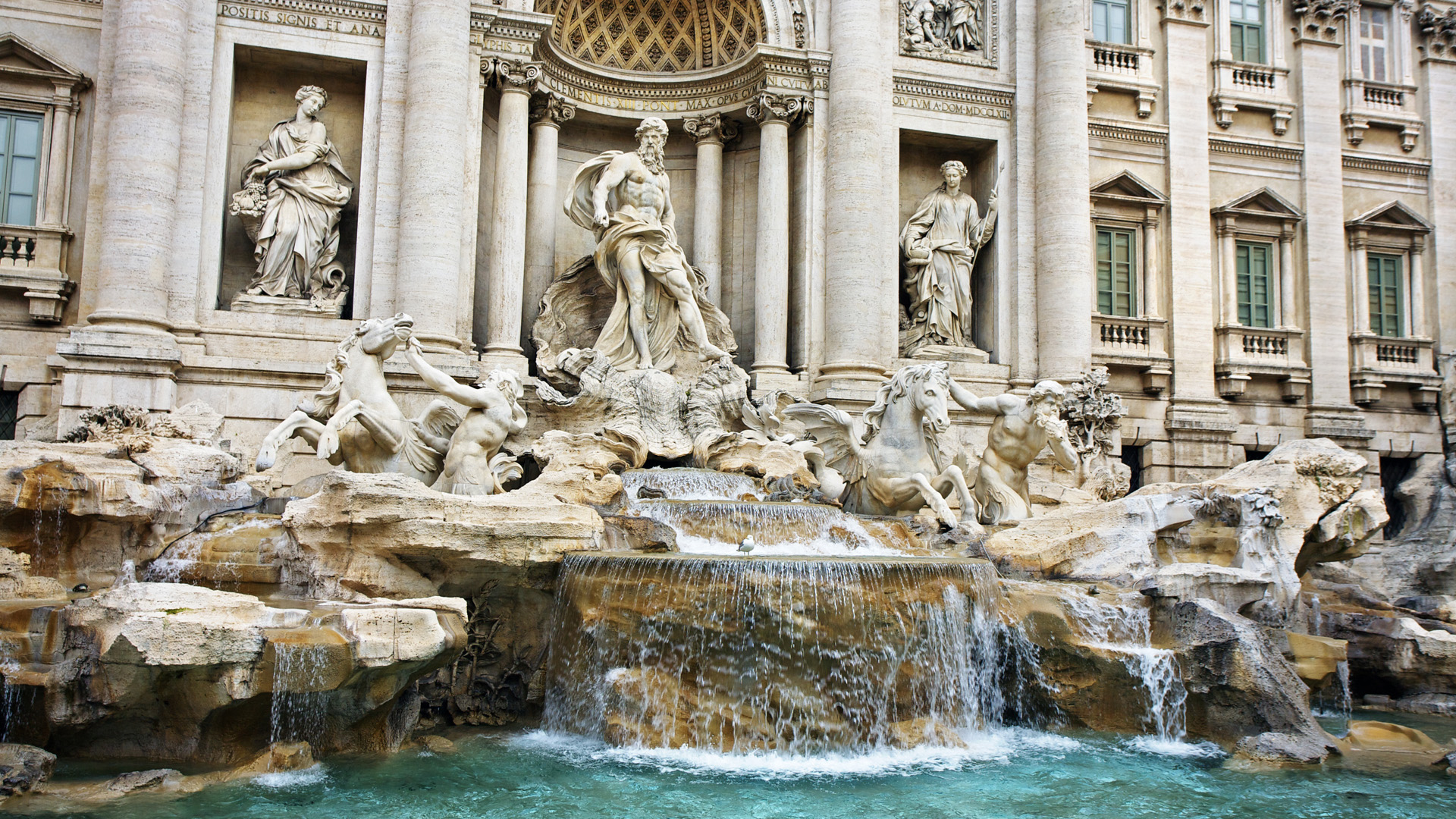 fountain, рим, был