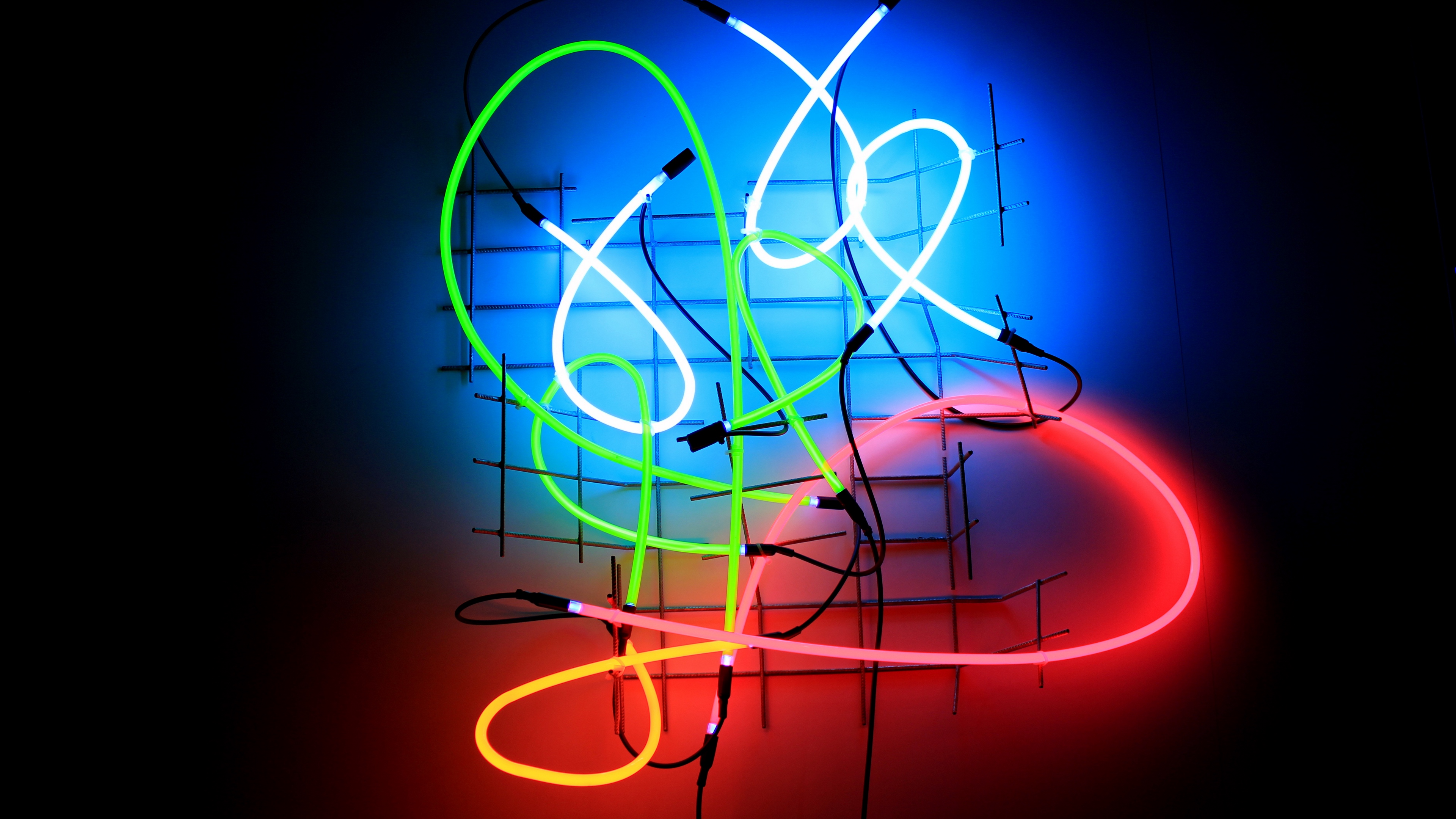 ipad, neon, enf
