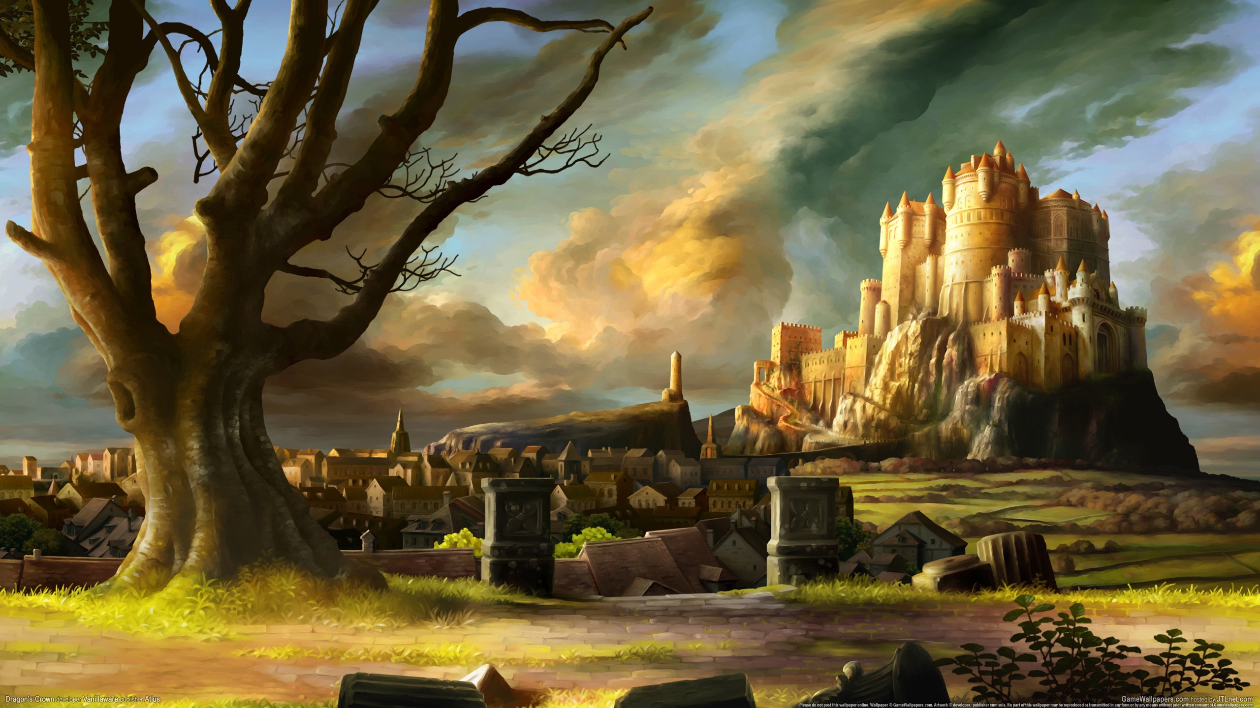 крепость, замок, фантазия