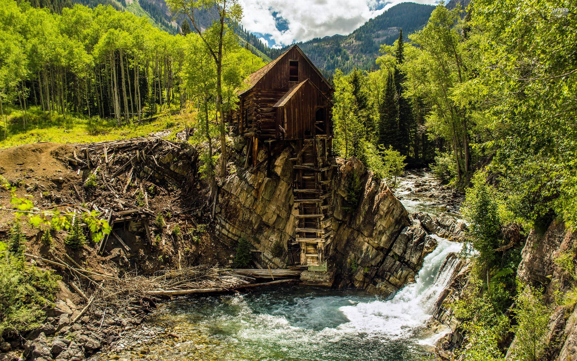 каб, бревно, фор