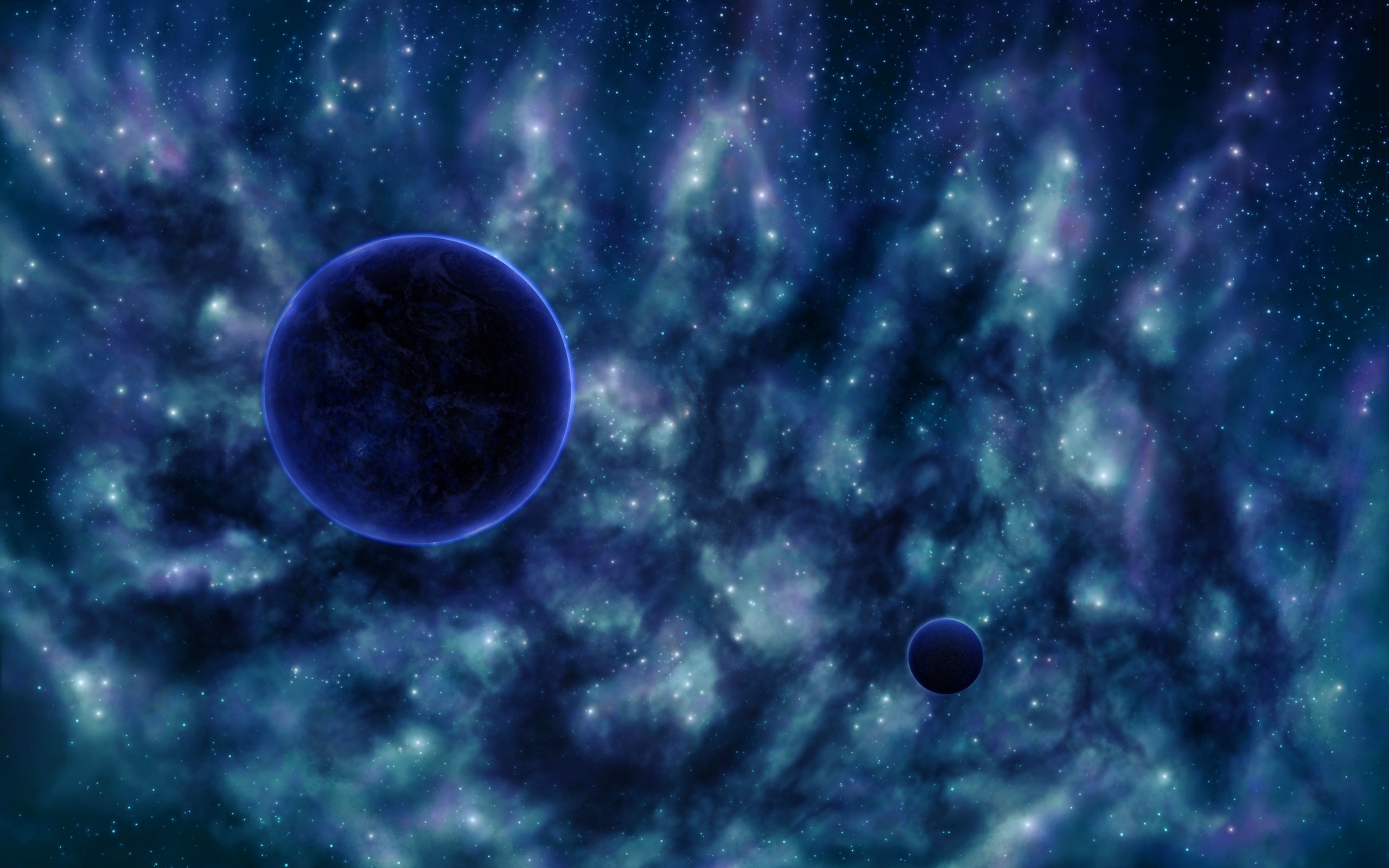 deviantart, planet, nebula