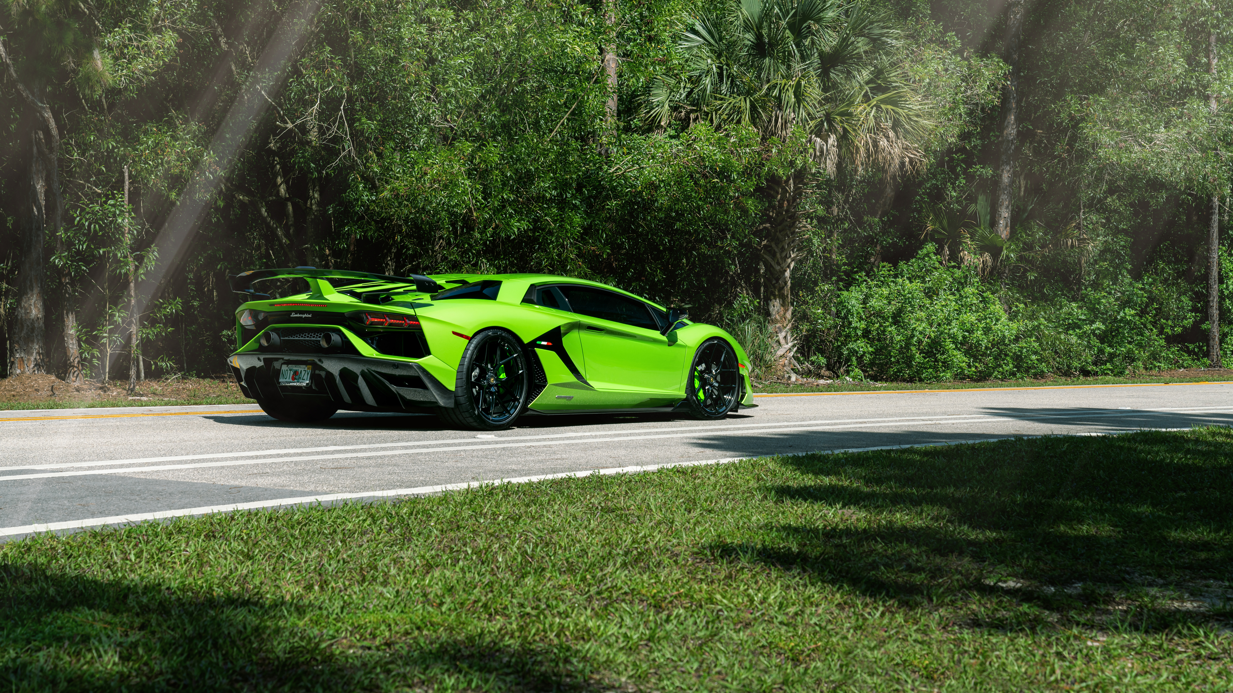 aventador, carro, vossen