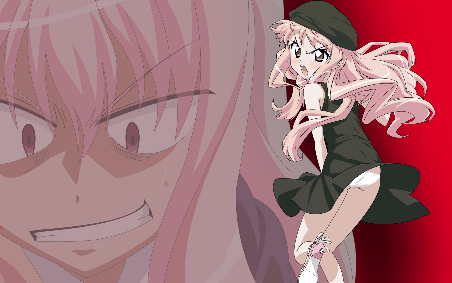 <b>zero</b>, anime, pink, <b>tsukaima</b>, louis, by hand, 1920x1200 HD WUXGA, Anime, for...