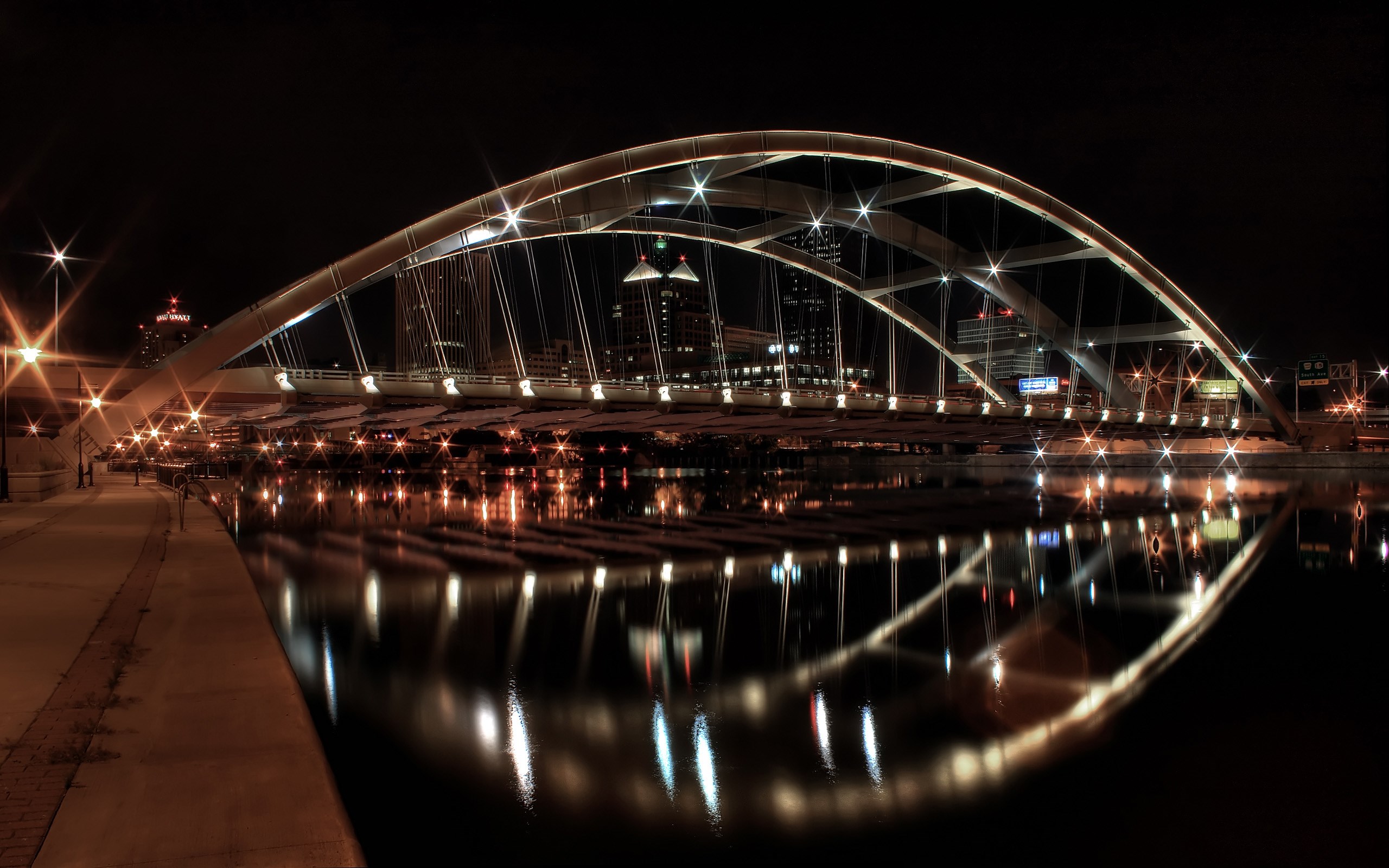 Ночной лондонский мост бесплатно
