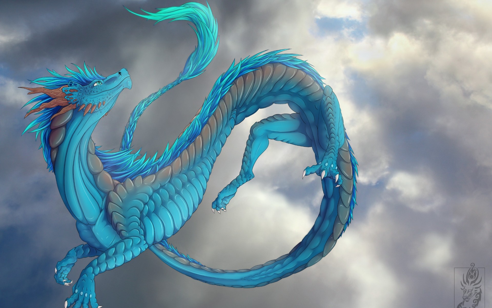 Лазурный дракон Цинлун