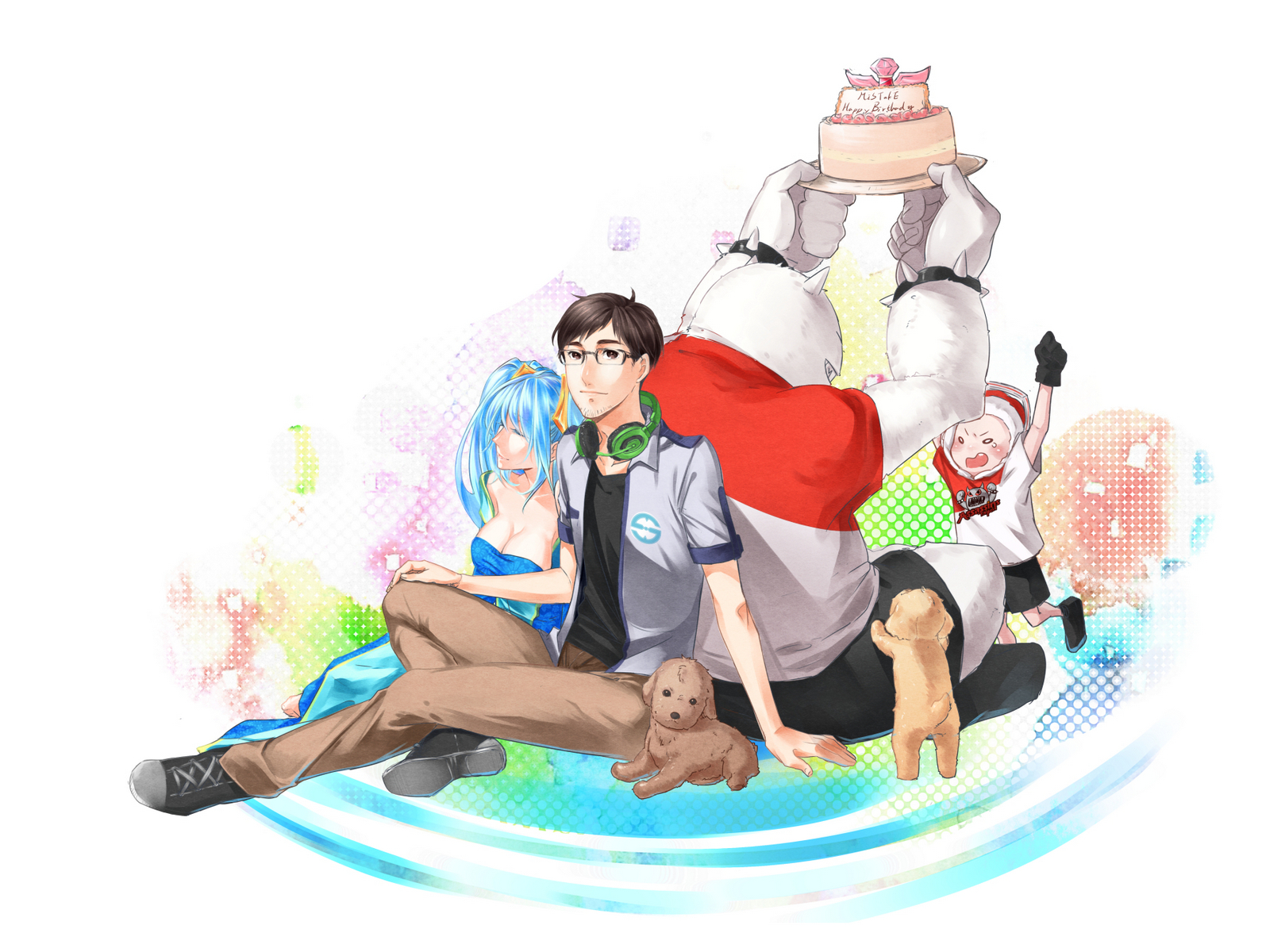 рисунок, дзюша, аниме