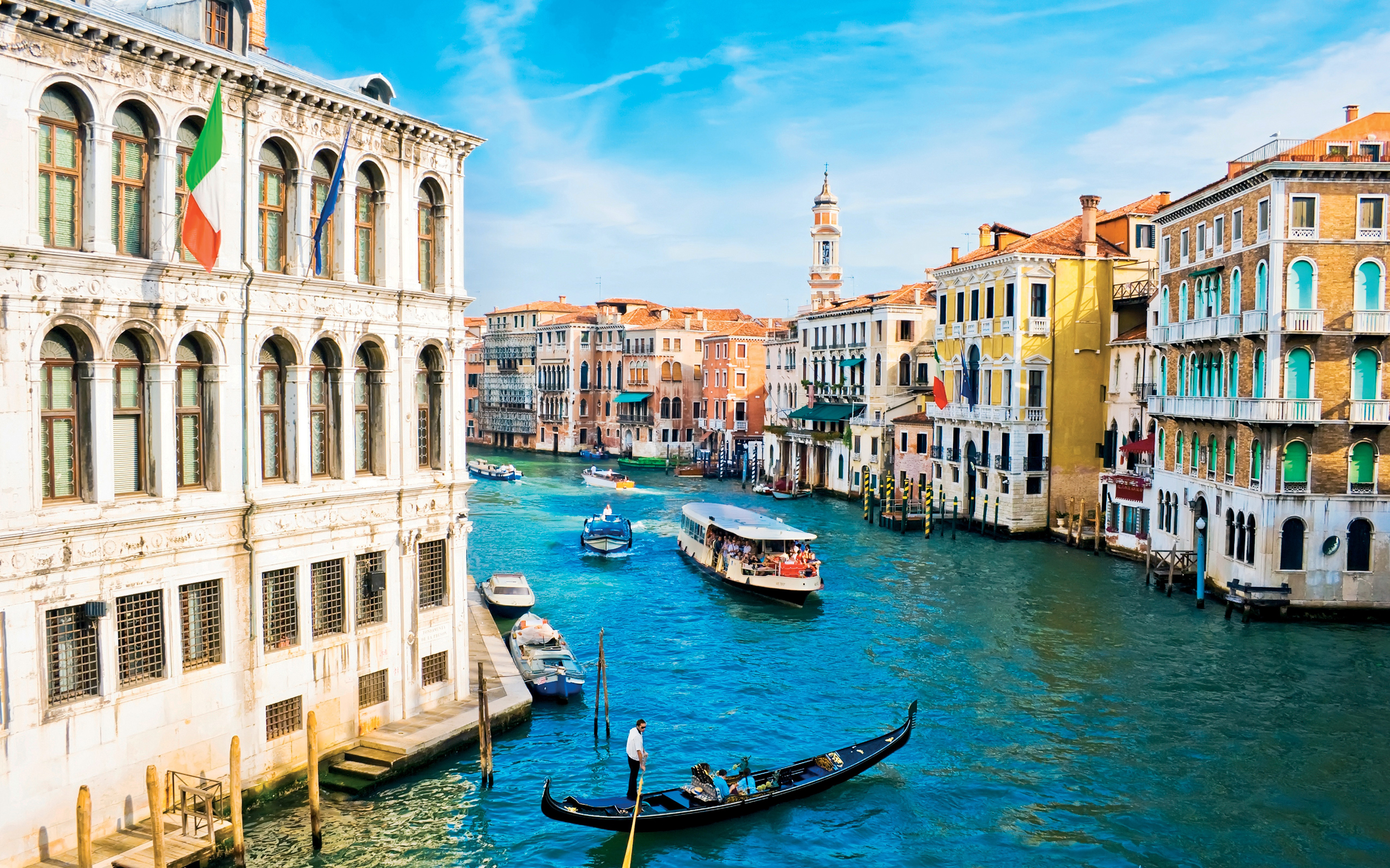 canal, grand, venezia