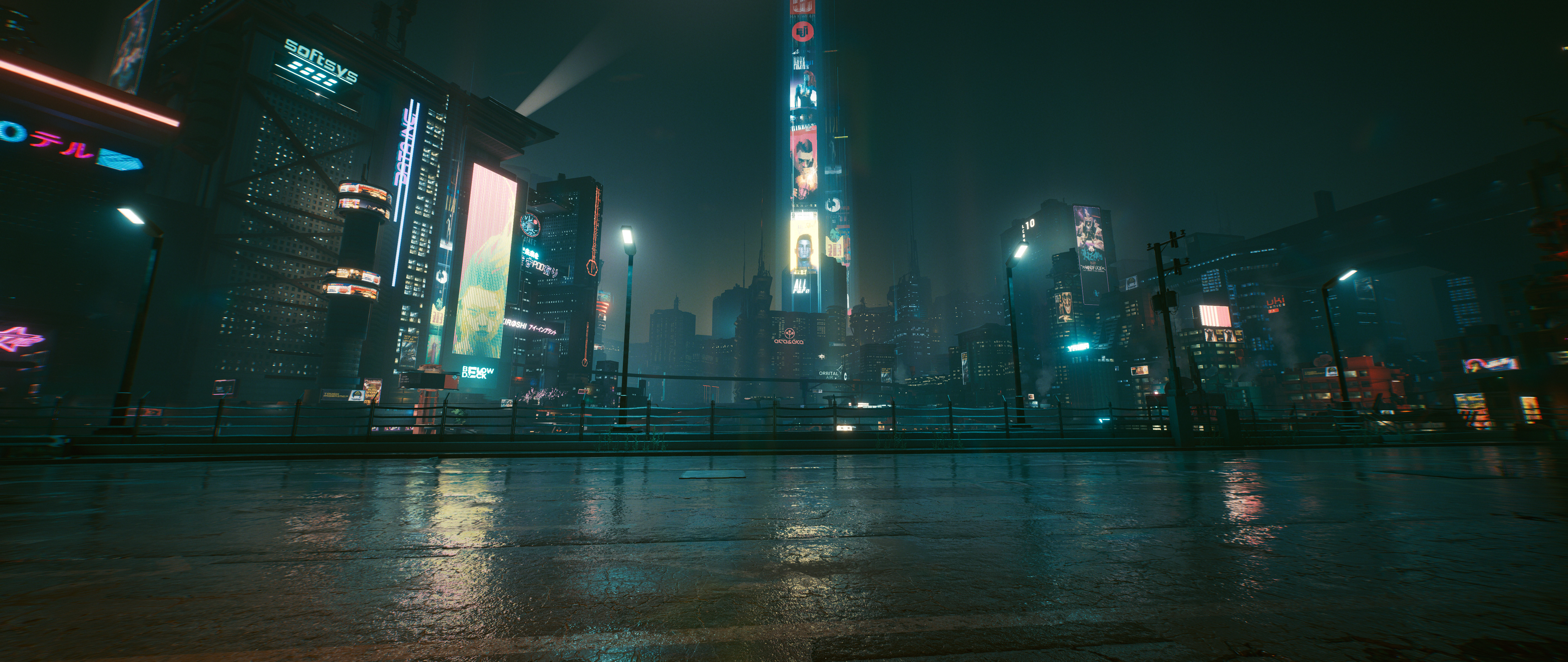 wide, cyberpunk