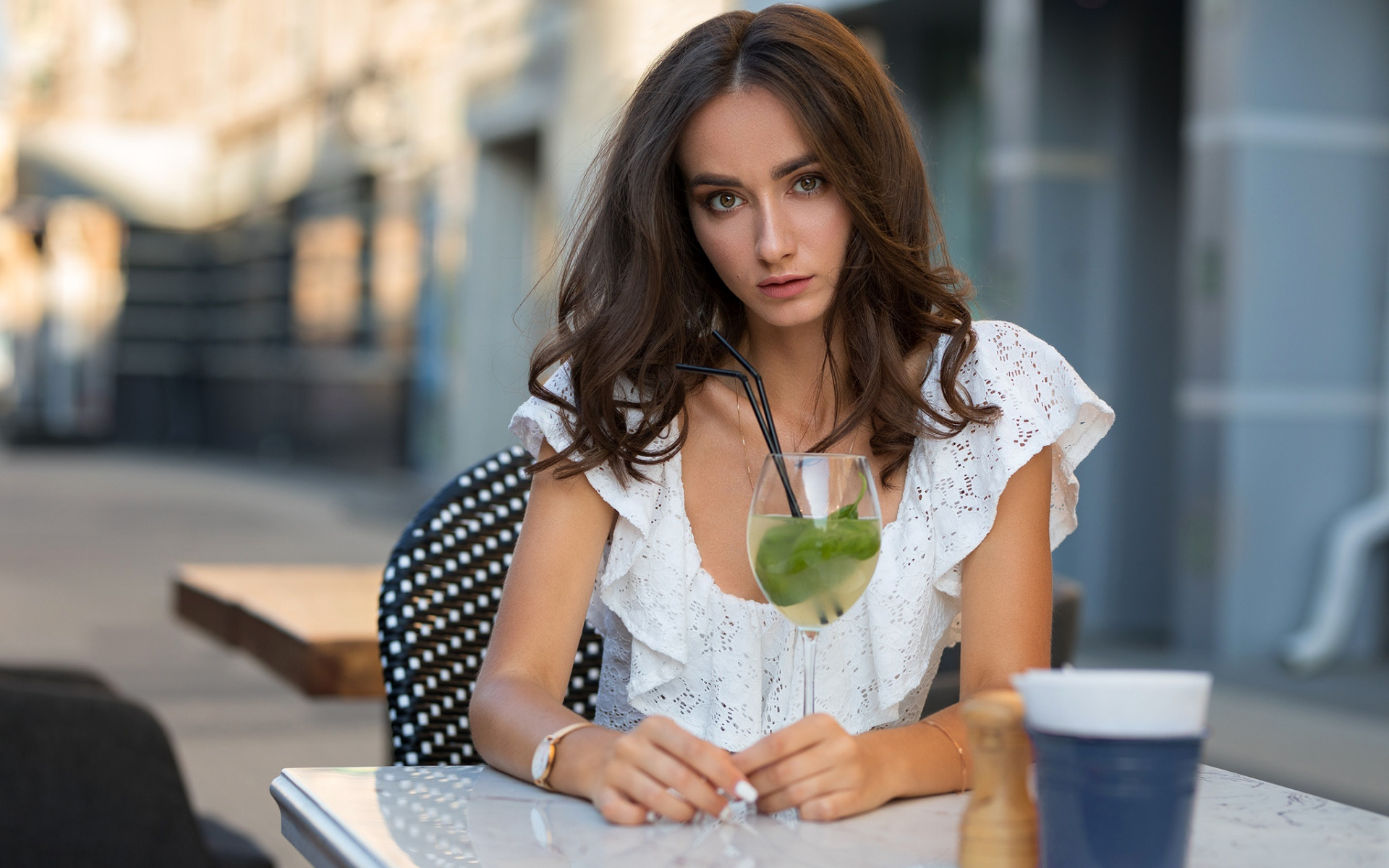 стекло, портрет