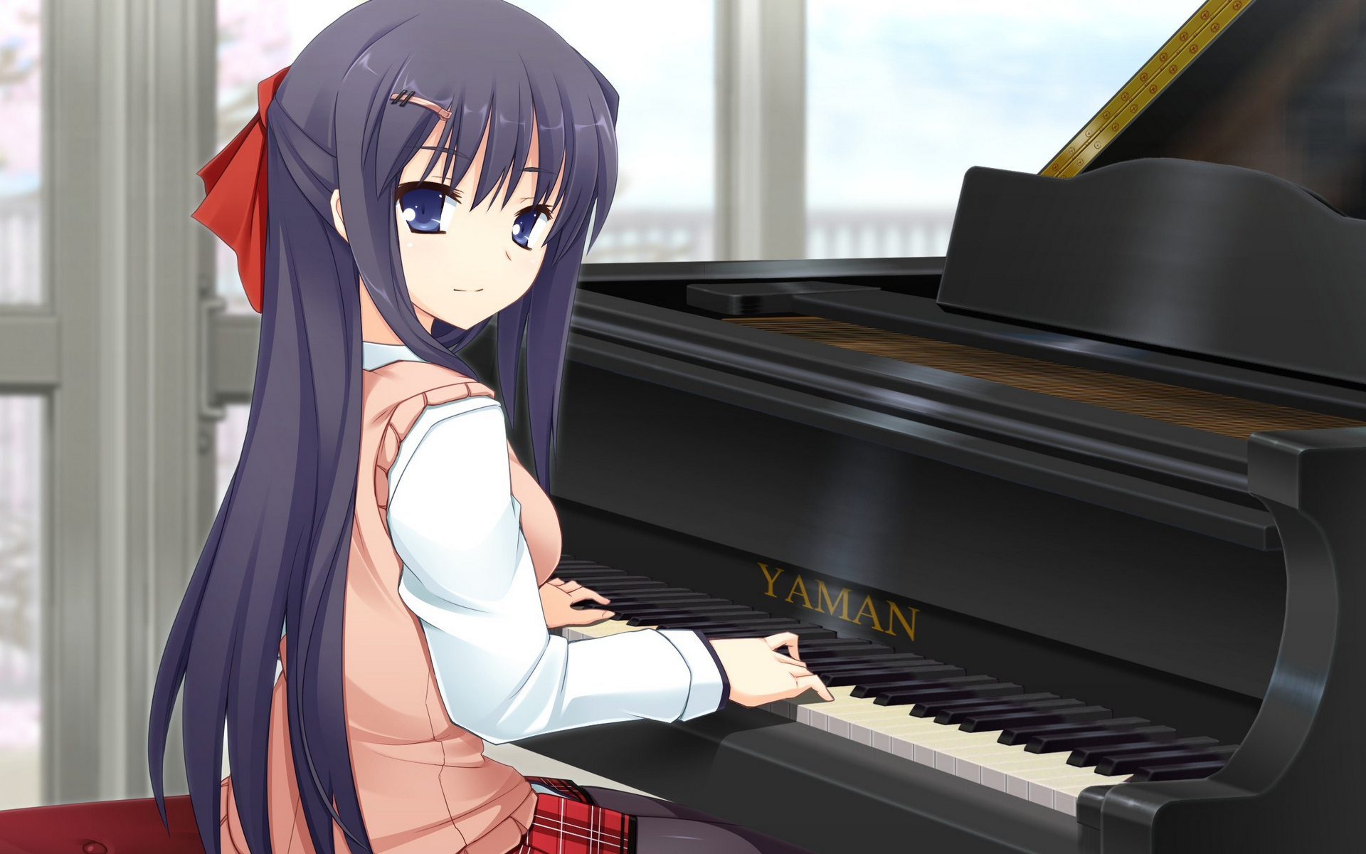 Девочка и пианино загрузить