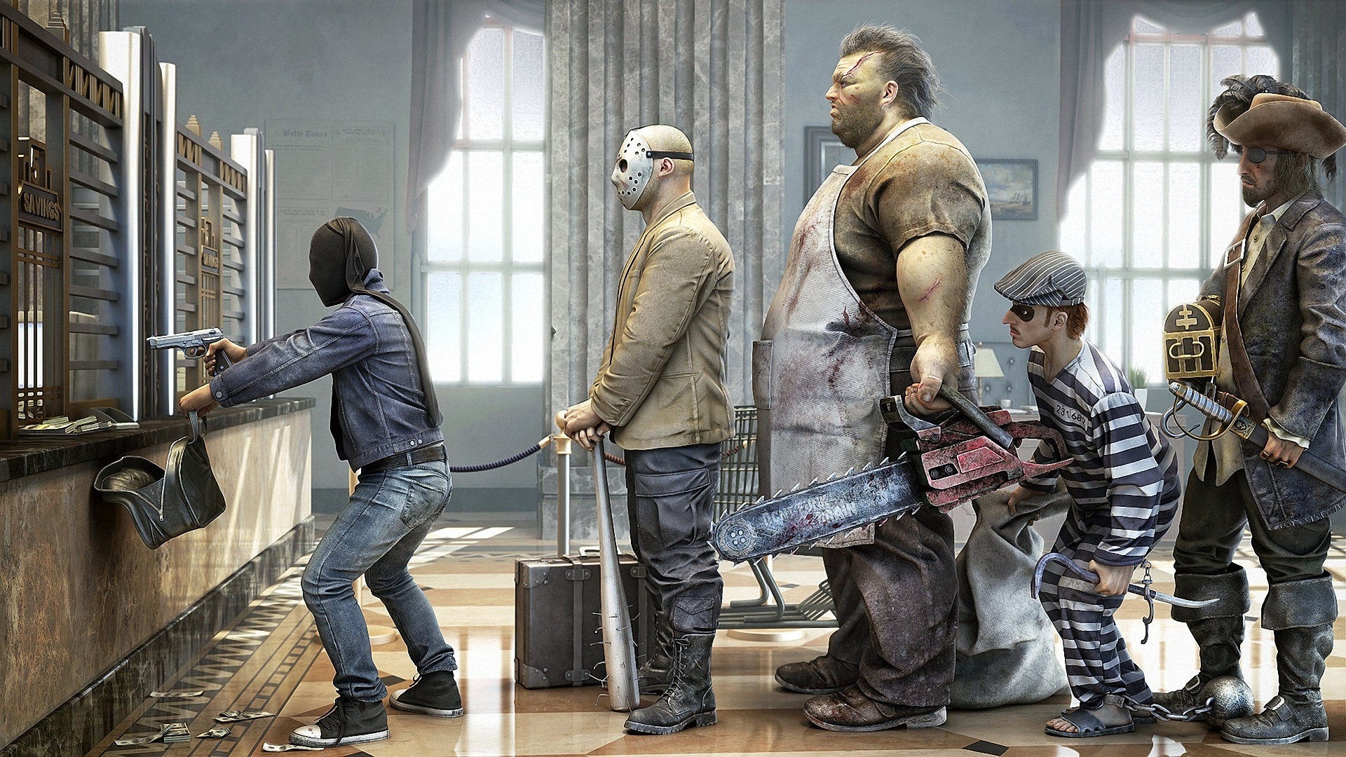 банка, ограбление