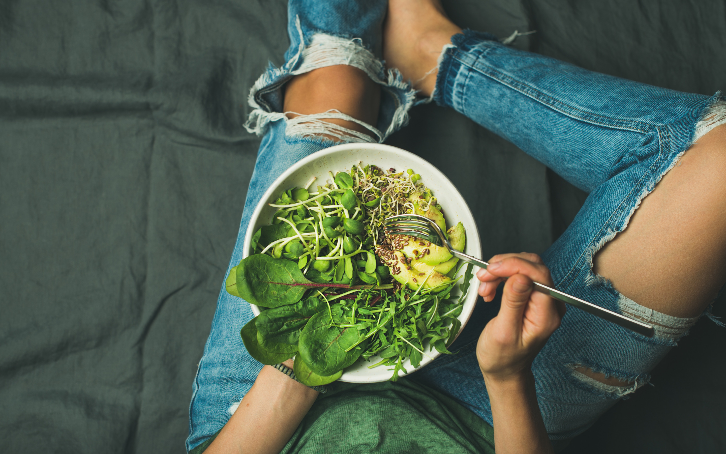 центр, вегана