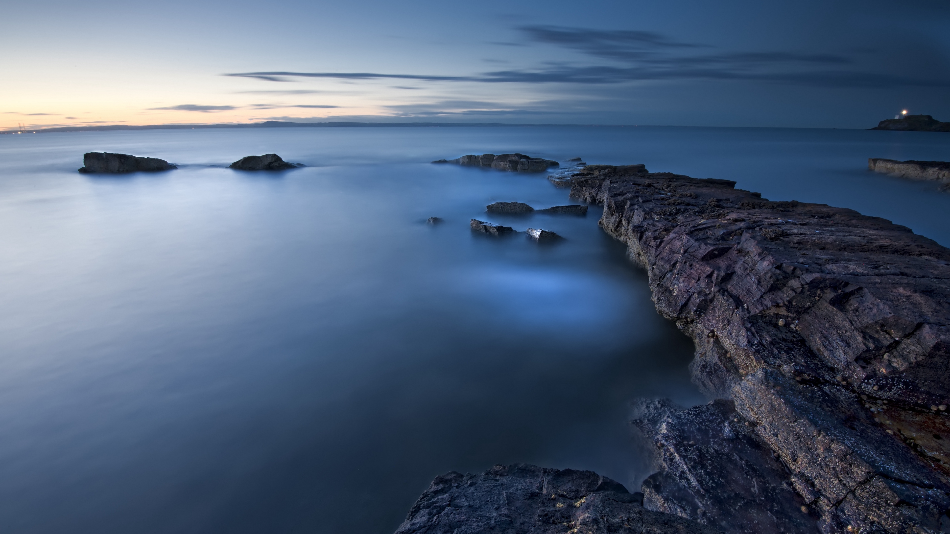 ук, побережье, море