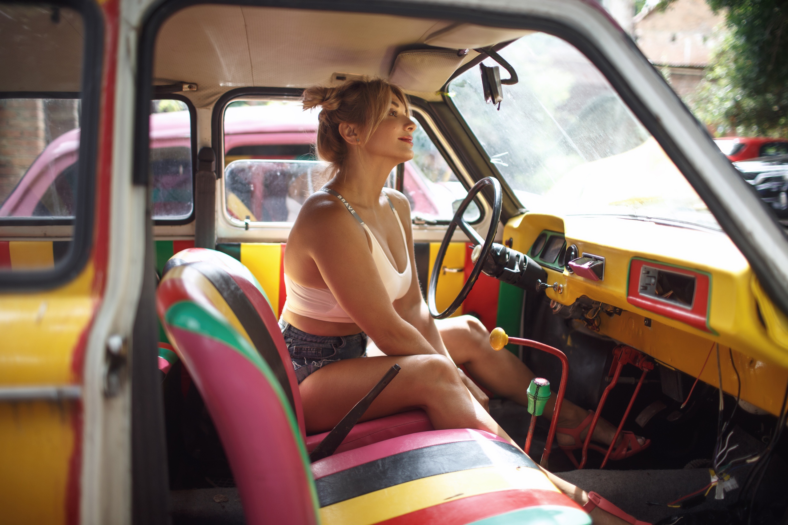 эгоба, машина