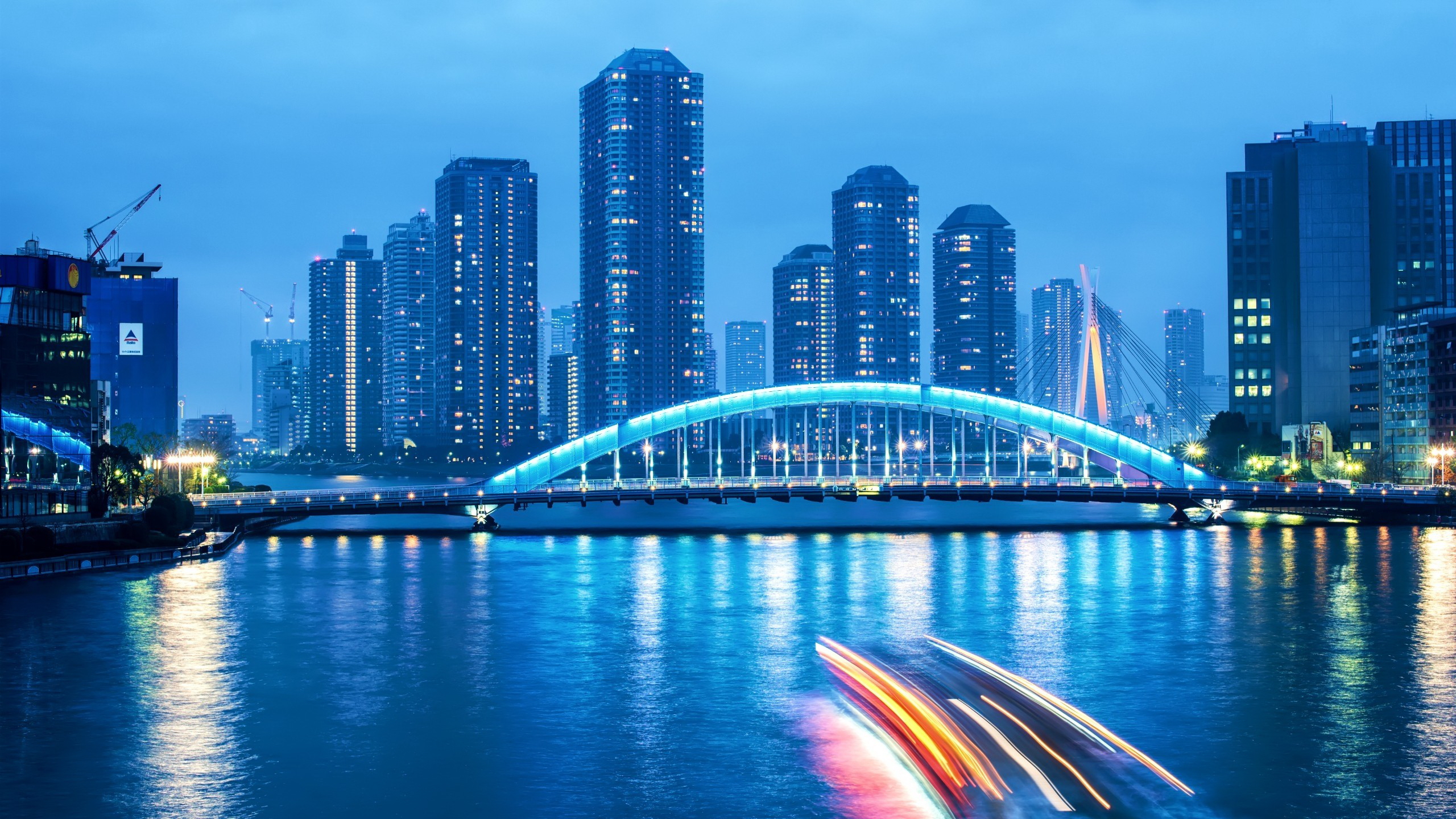 tokyo, япония, мегаполис Фон № 68318 разрешение 2560x1440