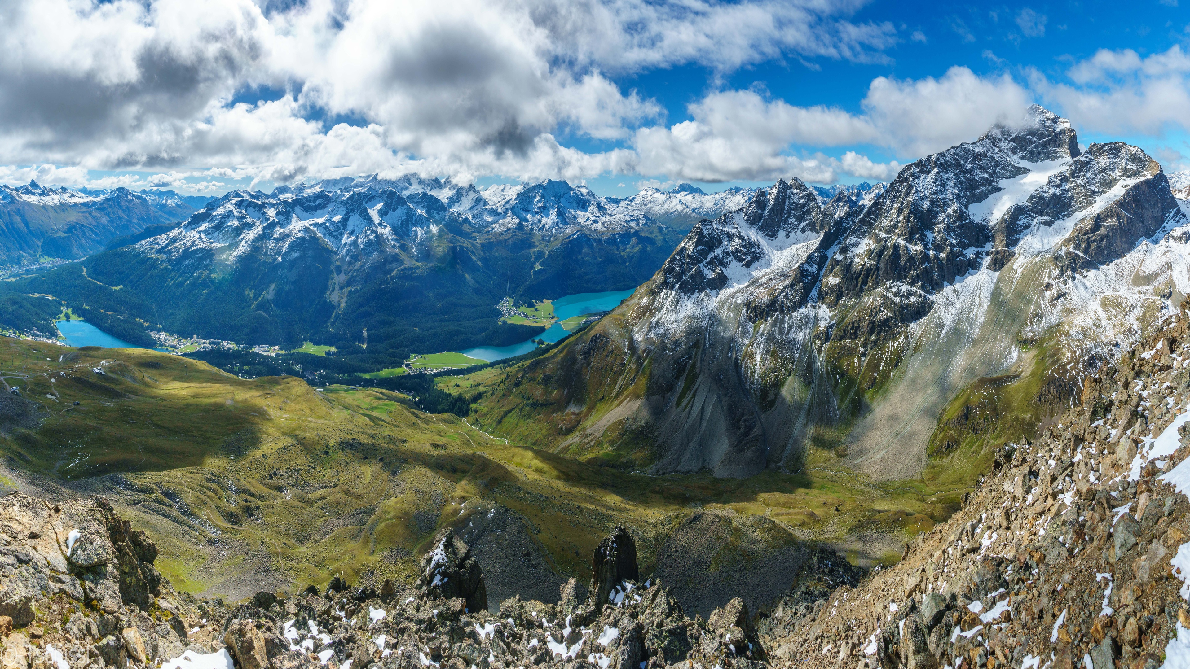 небо, гора, фон