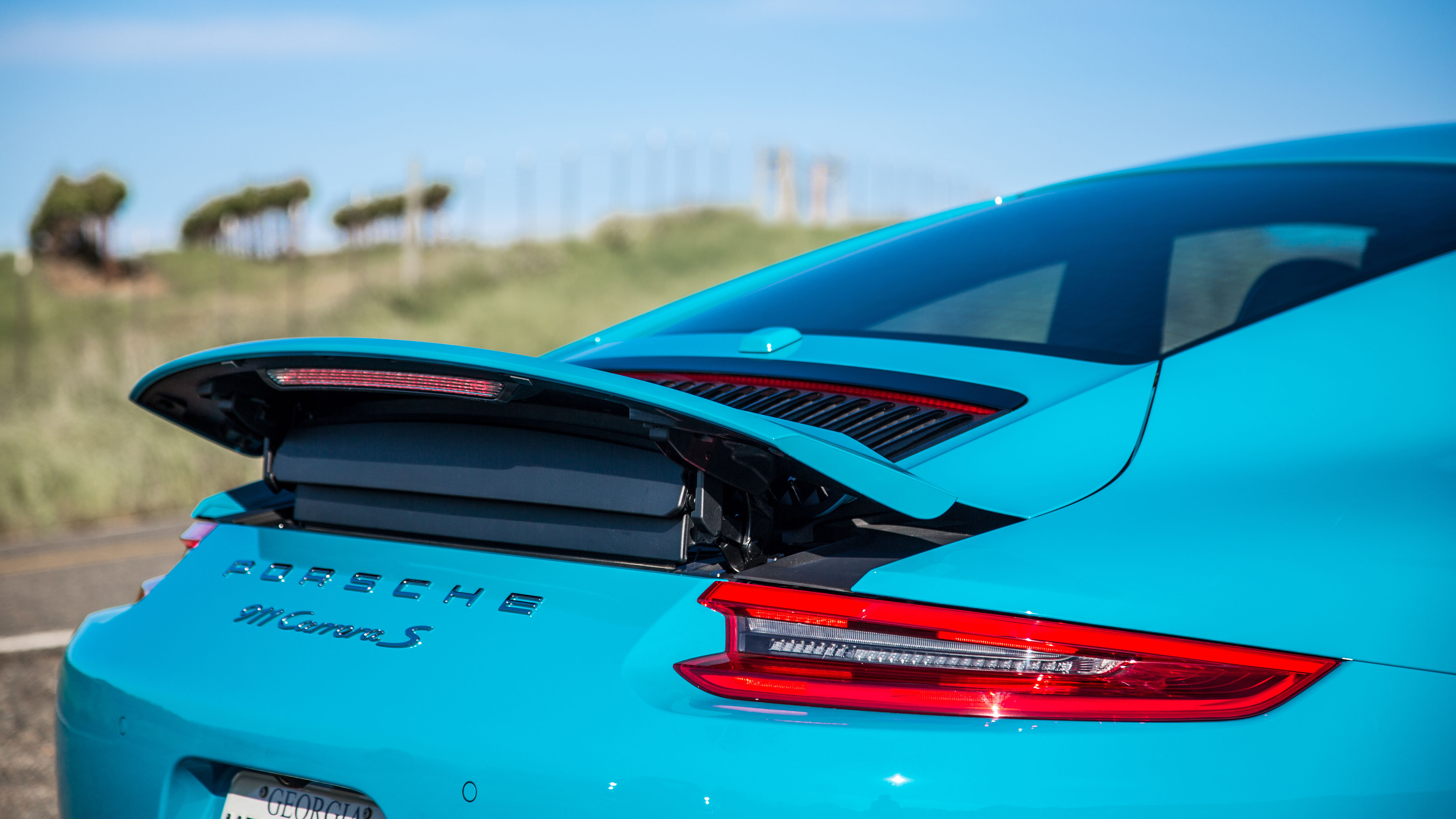 каррера, порша, спойлер