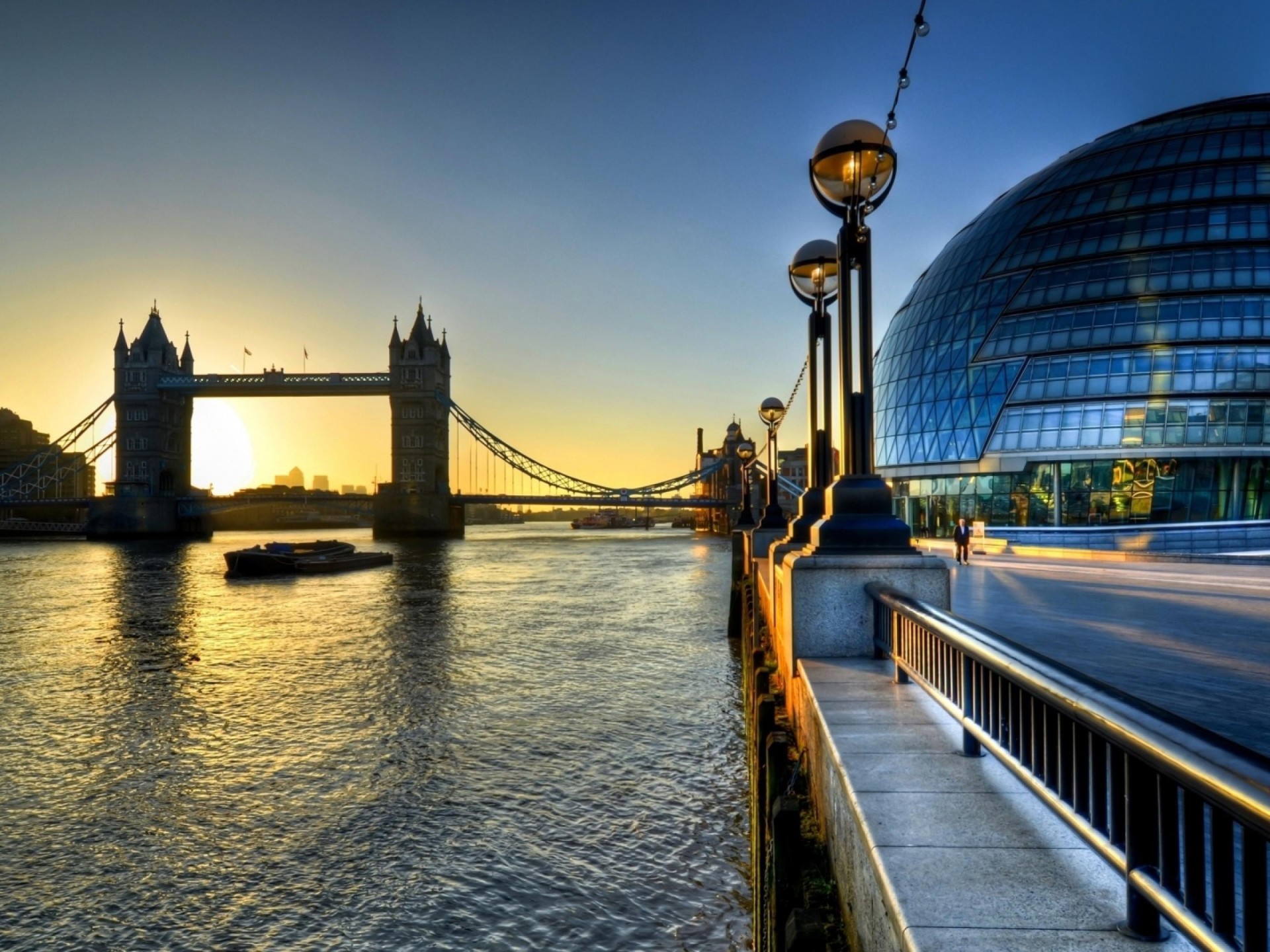 мост, башня, london