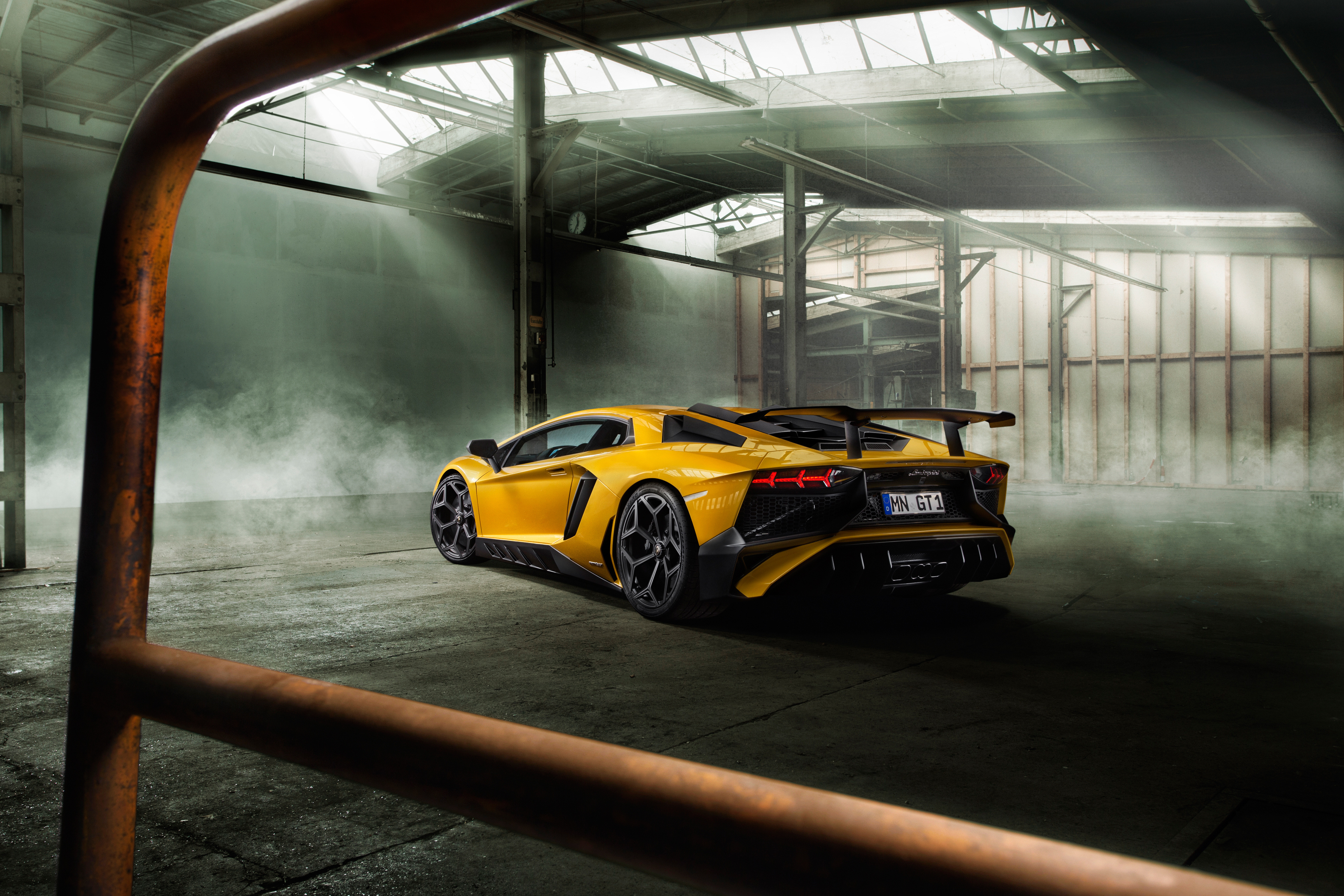 aventador, желтый, torado