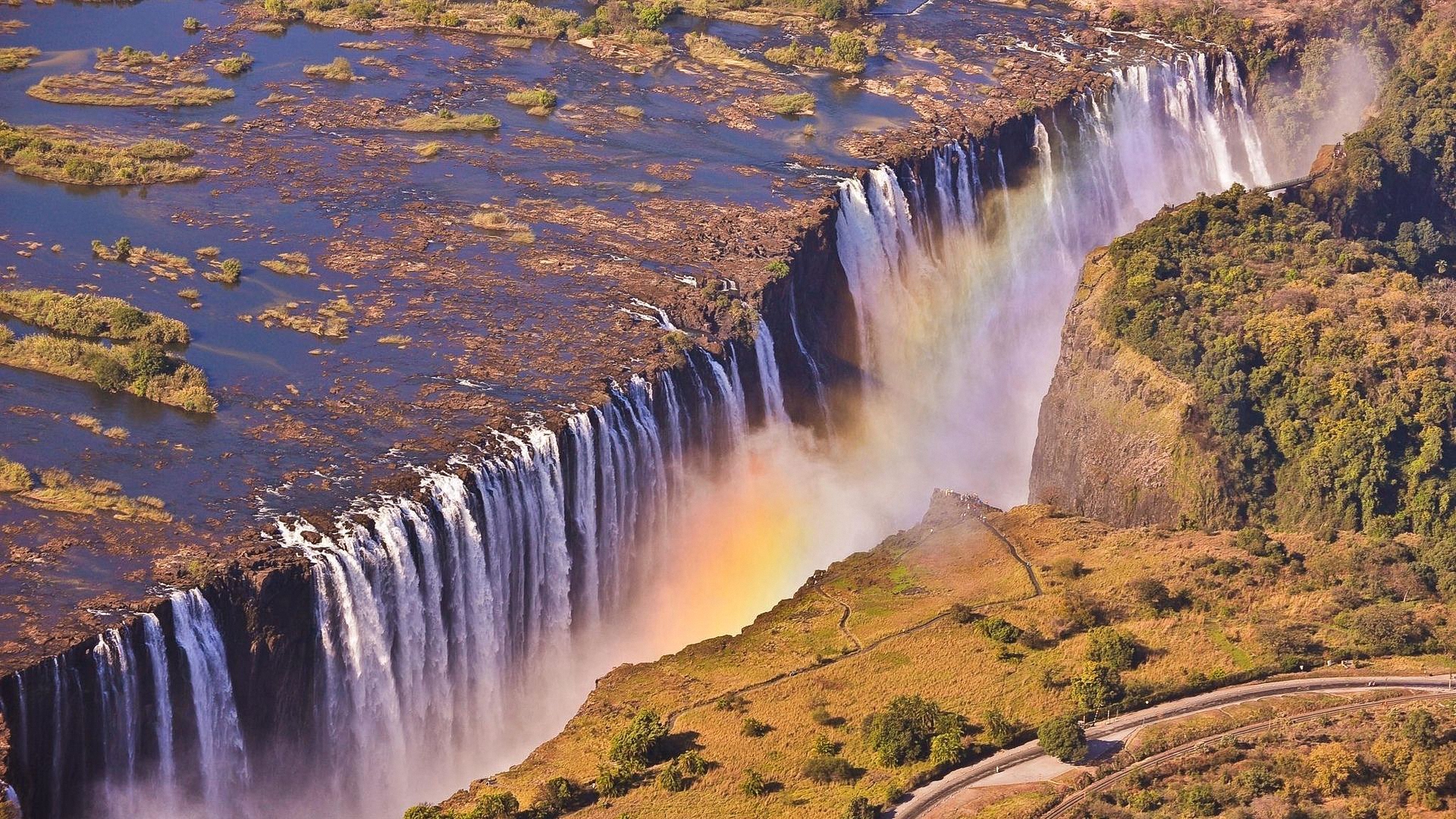 водопад, zimbabwe, миро