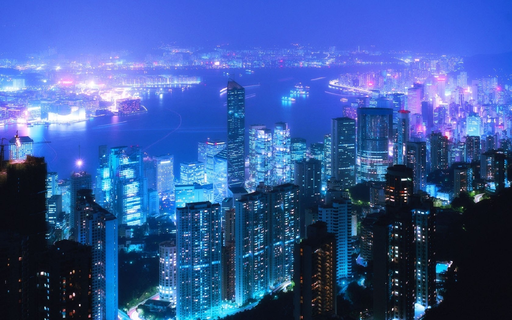 hong, kong Фон № 23563 разрешение 1680x1050
