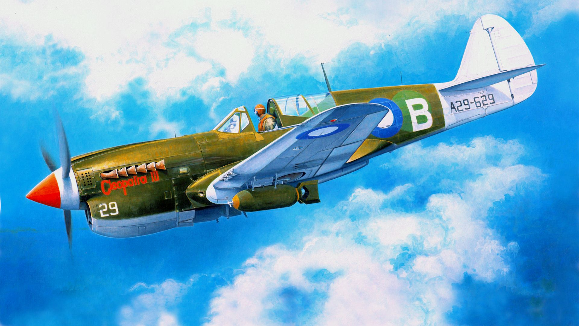 italeri, kittyhawk