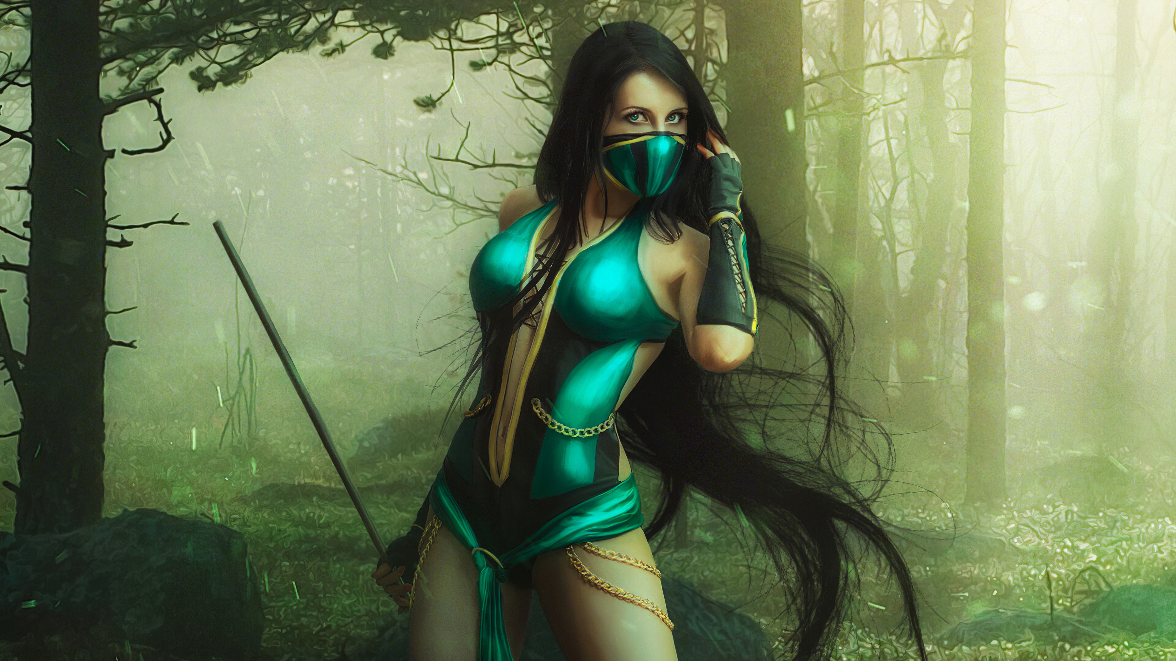 Mortal kombat mobile бесплатные души. Джейд (Mortal Kombat). Mortal Kombat x Джейд. Mortal Kombat Jade Cosplay. Джейд мортал комбат 9 косплей.