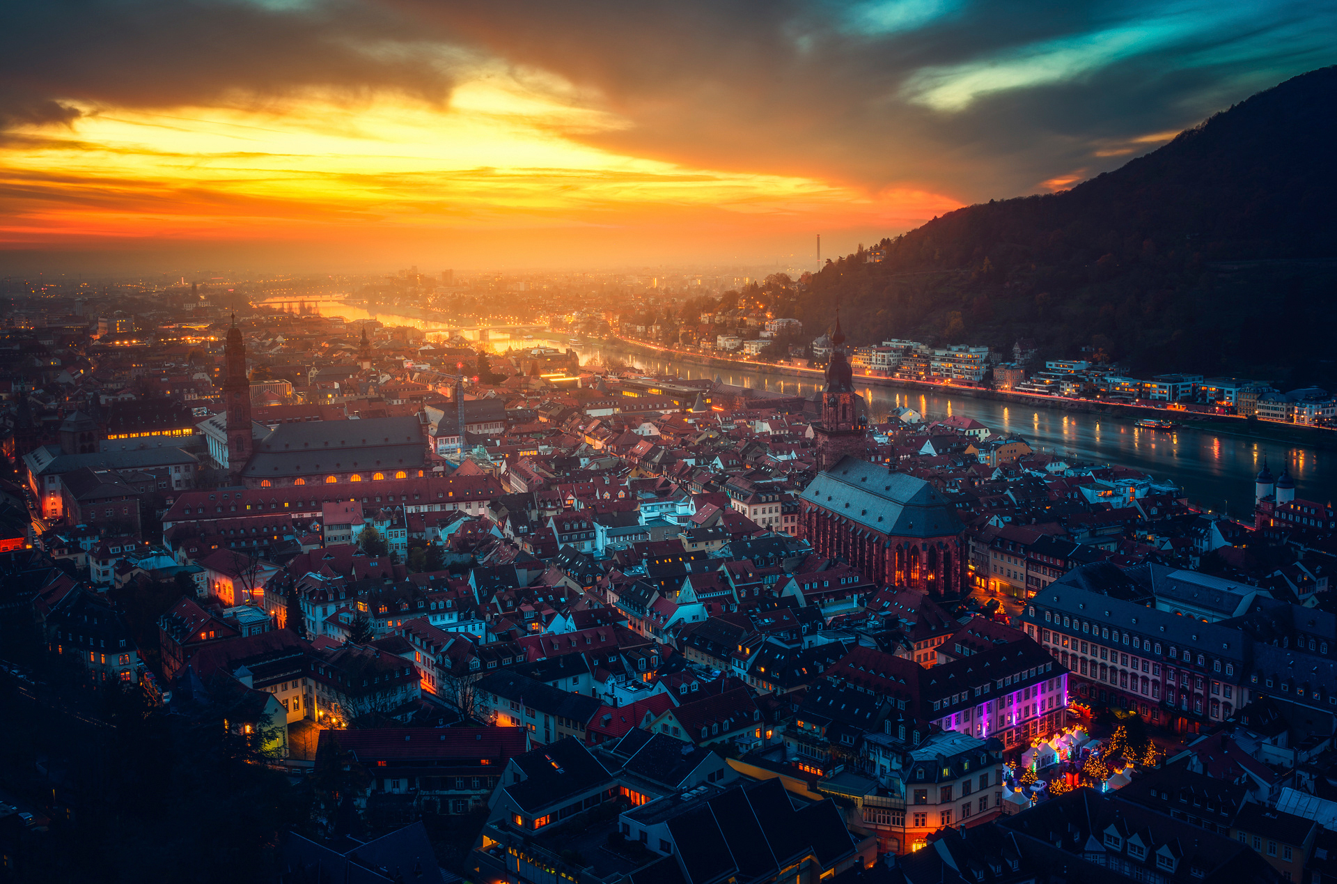 heidelberg, городской, gorod