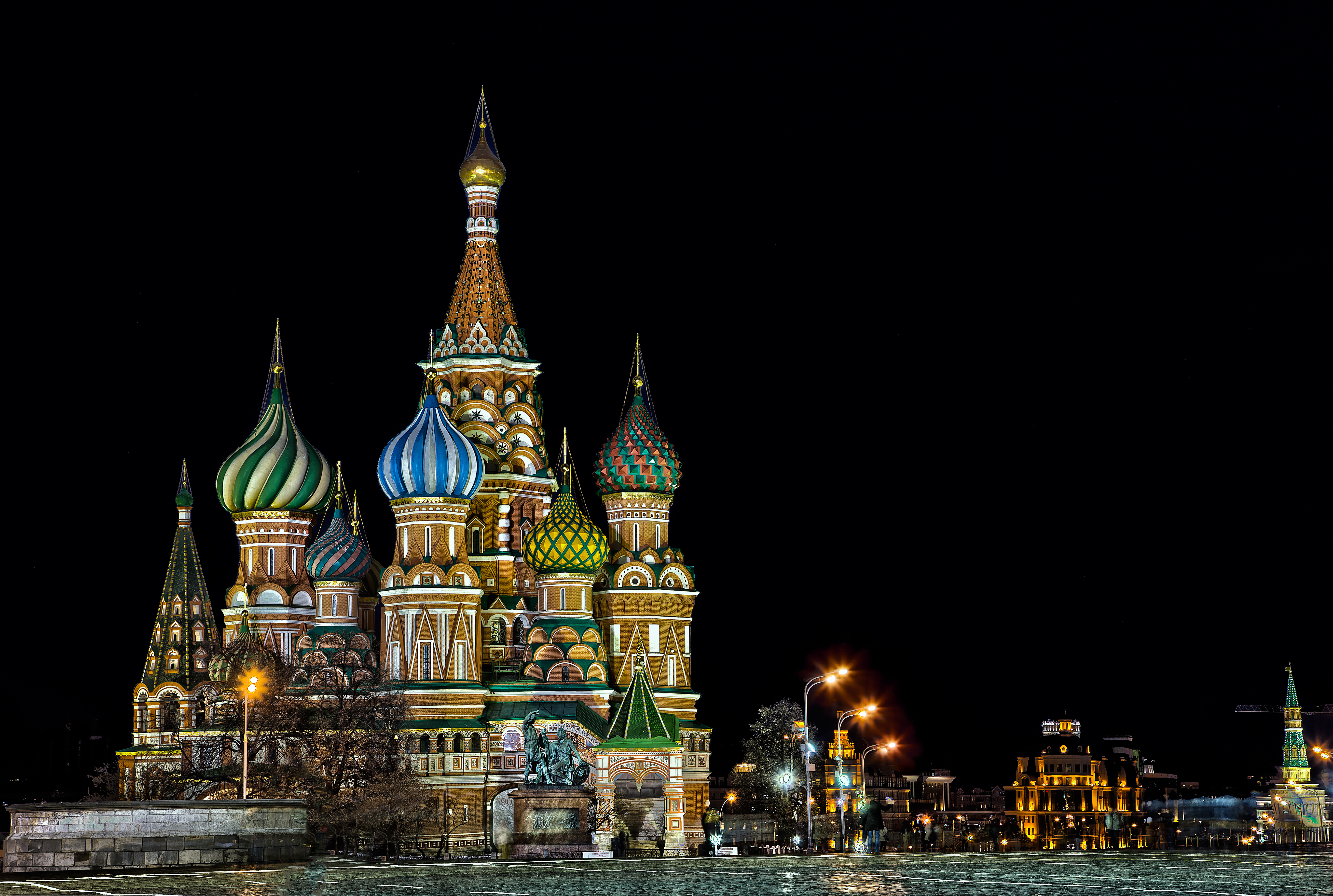 cathedral, basil, москва Фон № 143197 разрешение 5429x3651
