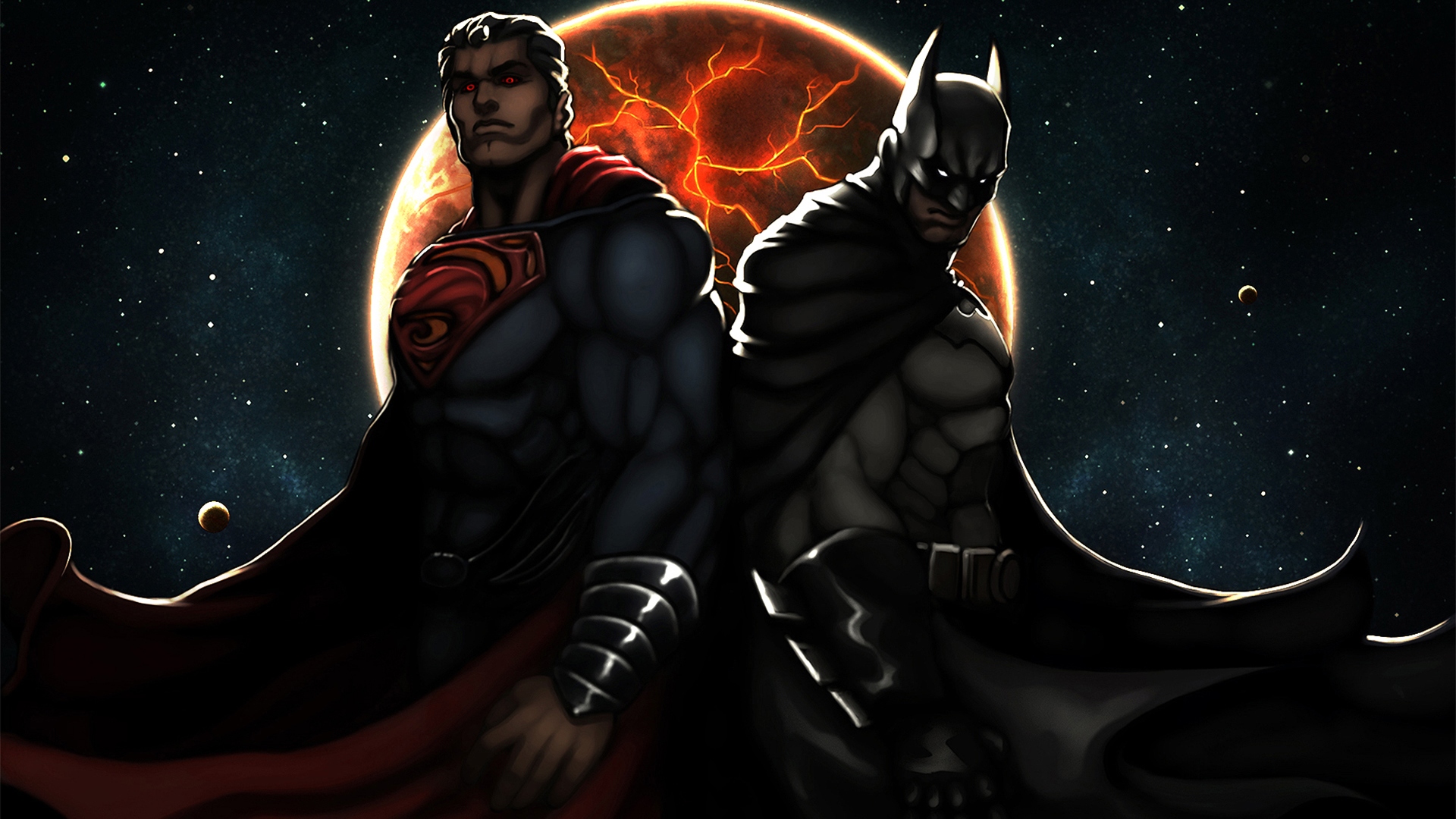 batman, superman, justice No 14111 Разрешение 1920x1080