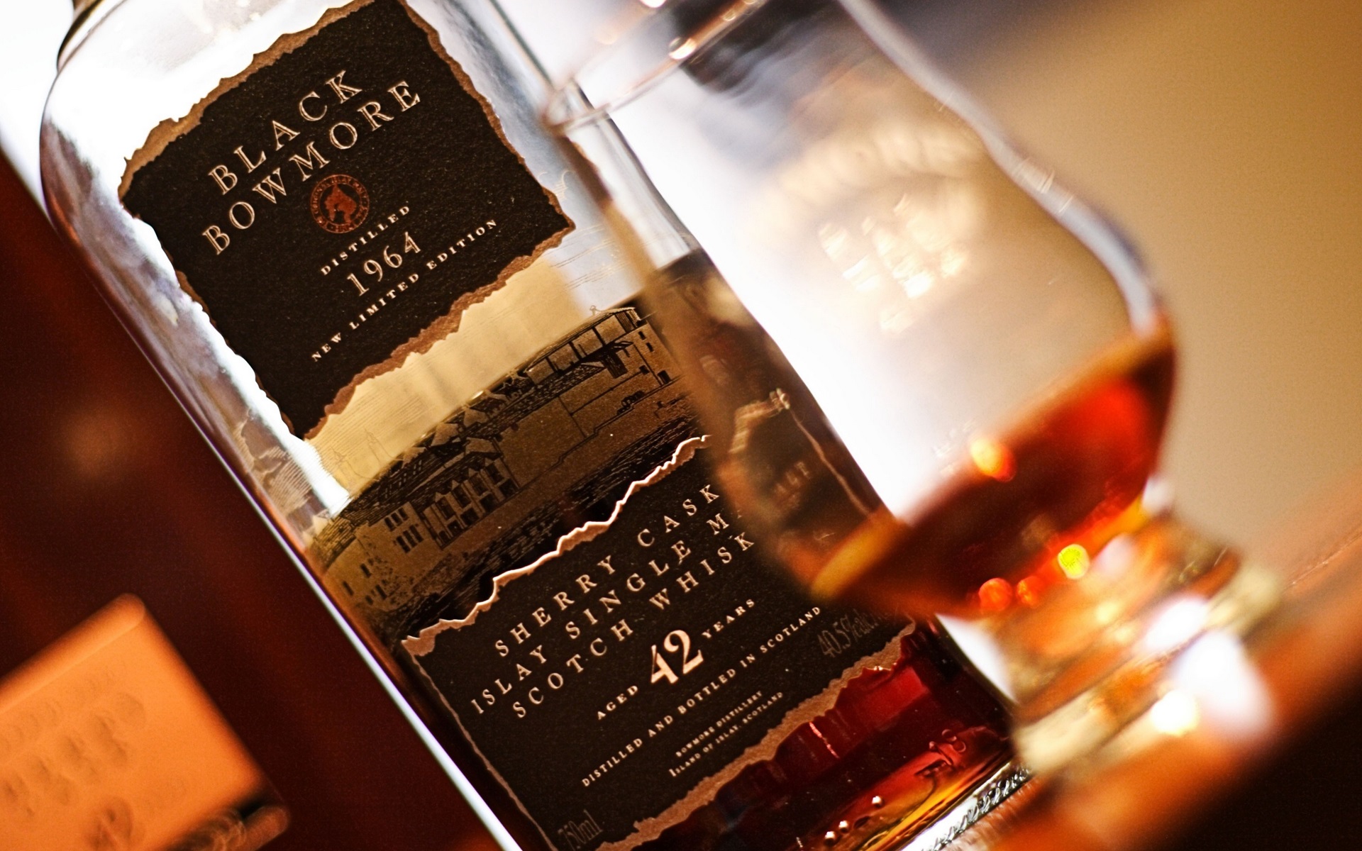 whisky, whiskey, bowmore
