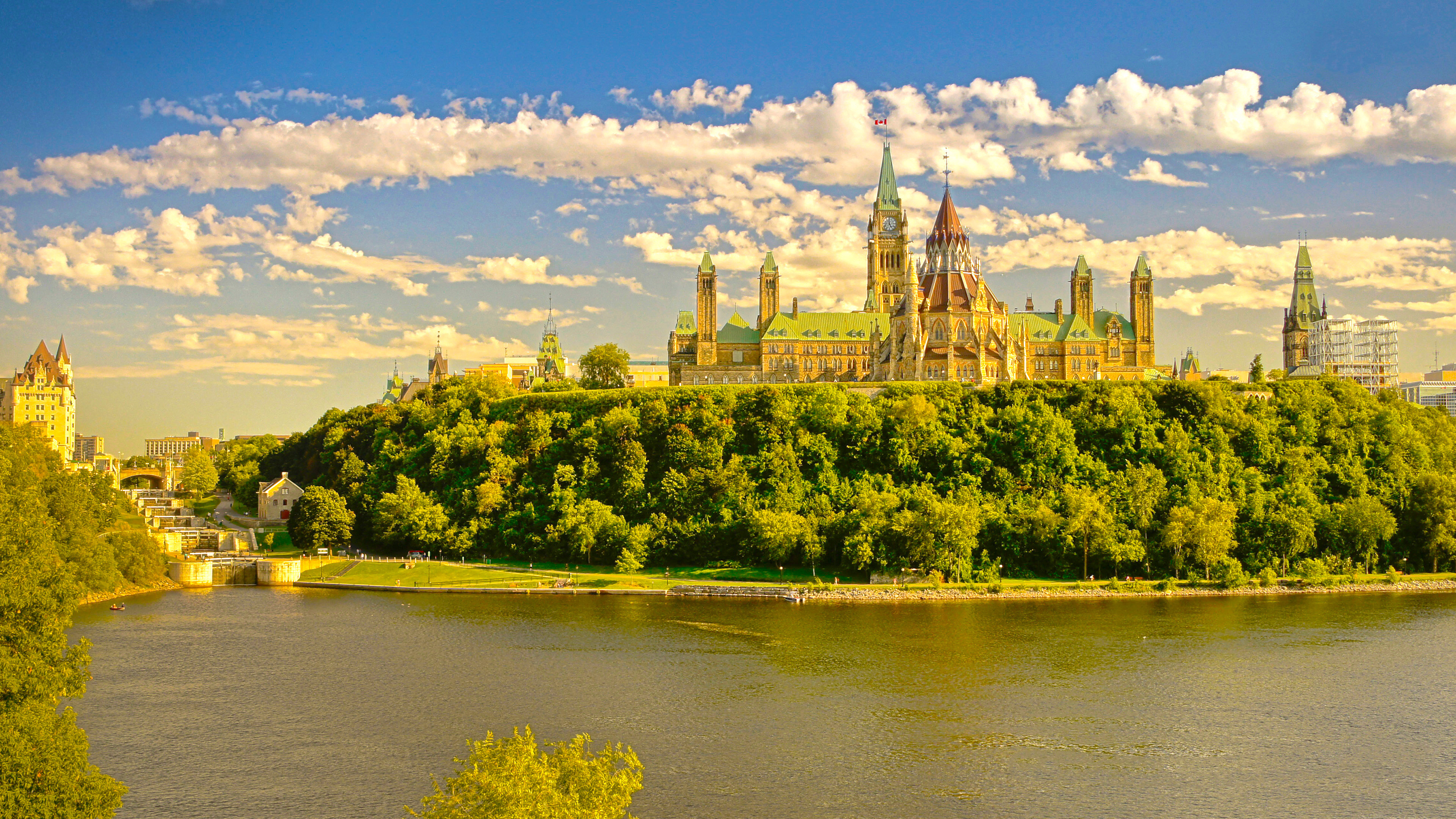 ottawa, parlamentskii, hill