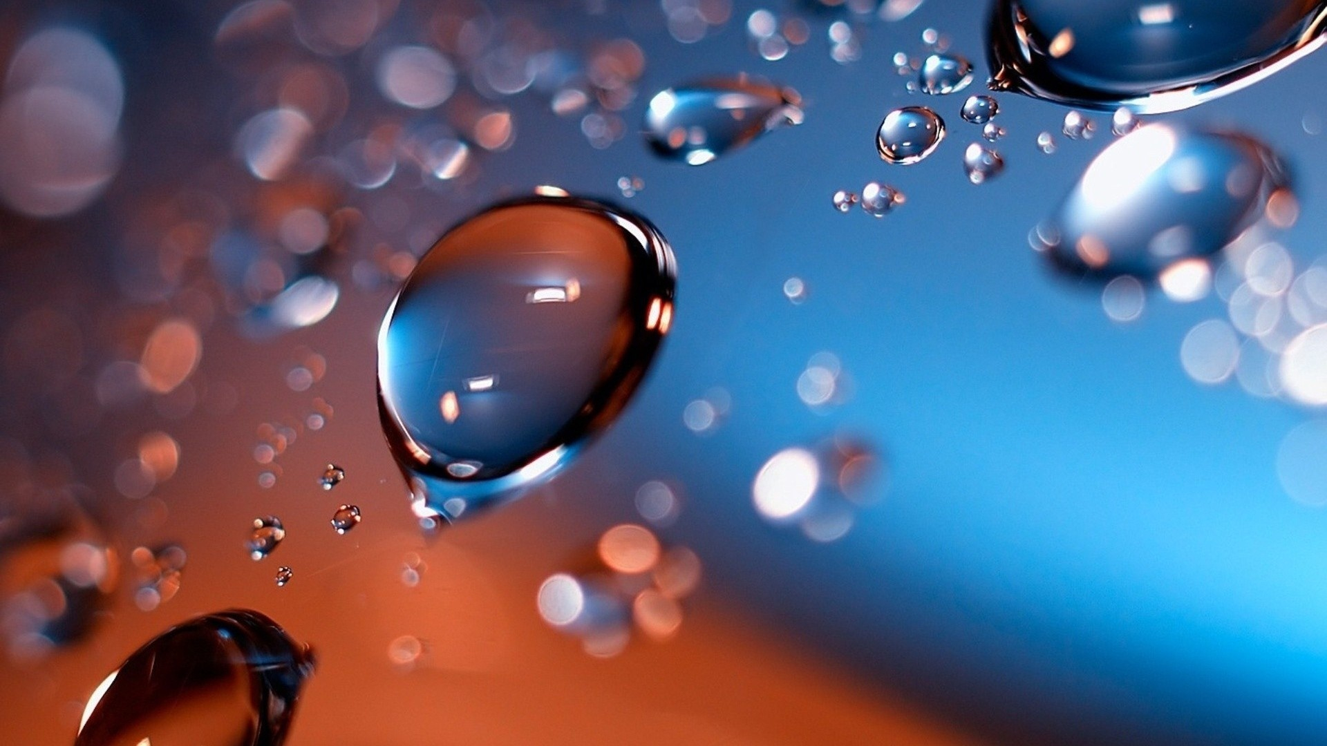 макро, water, капли Фон № 98783 разрешение 1920x1080