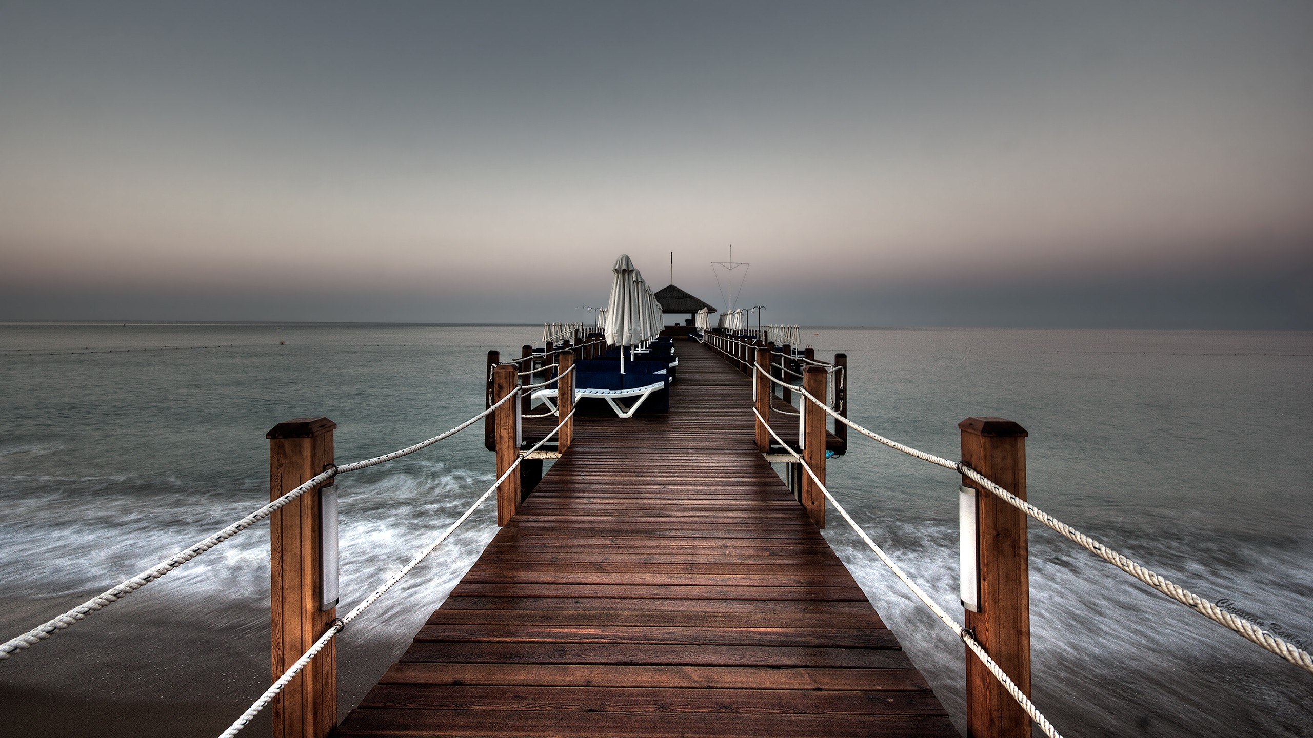 пирс, море, миллион