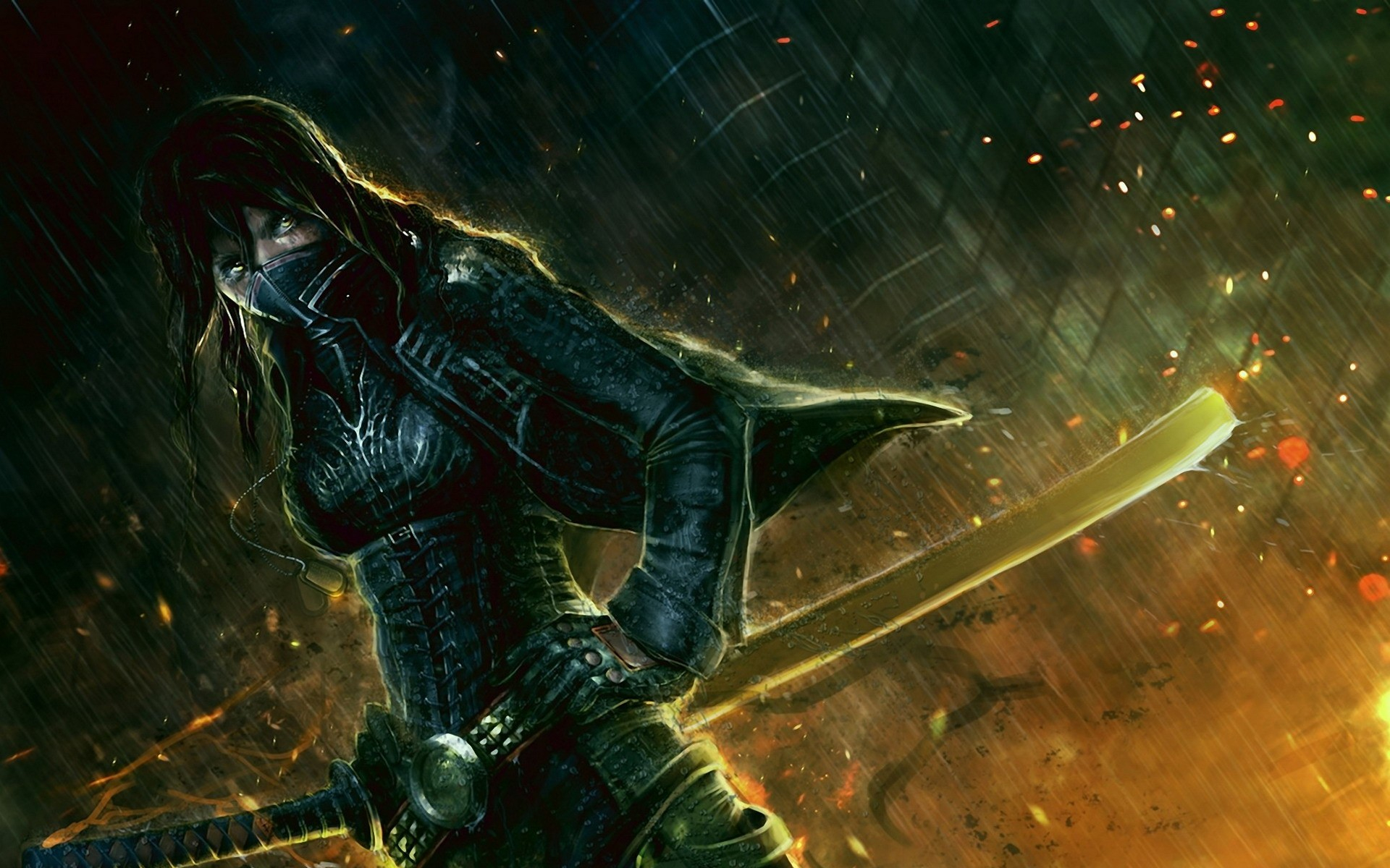 катана, меч