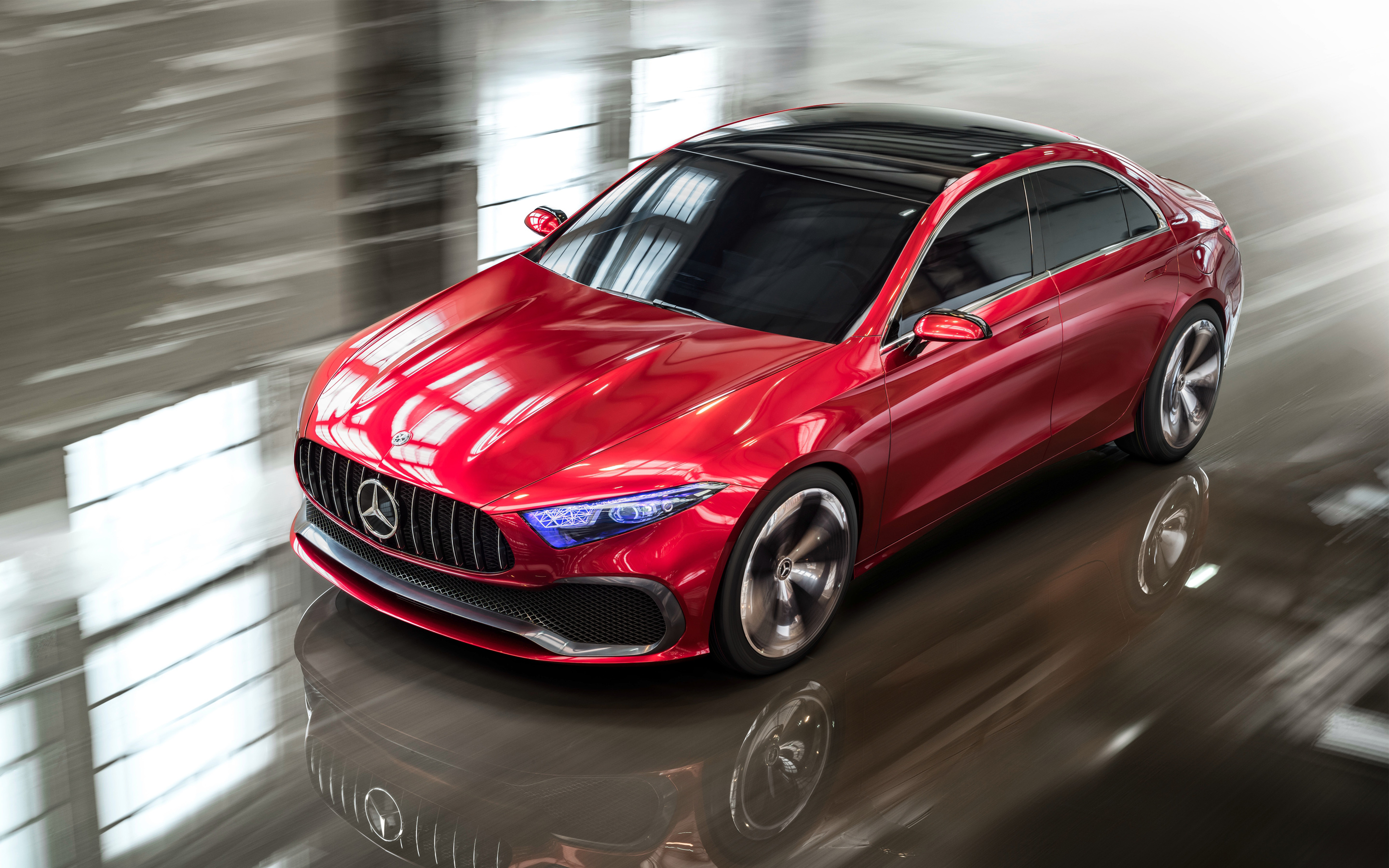 mercedes, clase, sedán