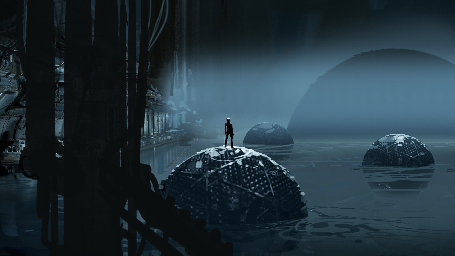 портал, concept, art