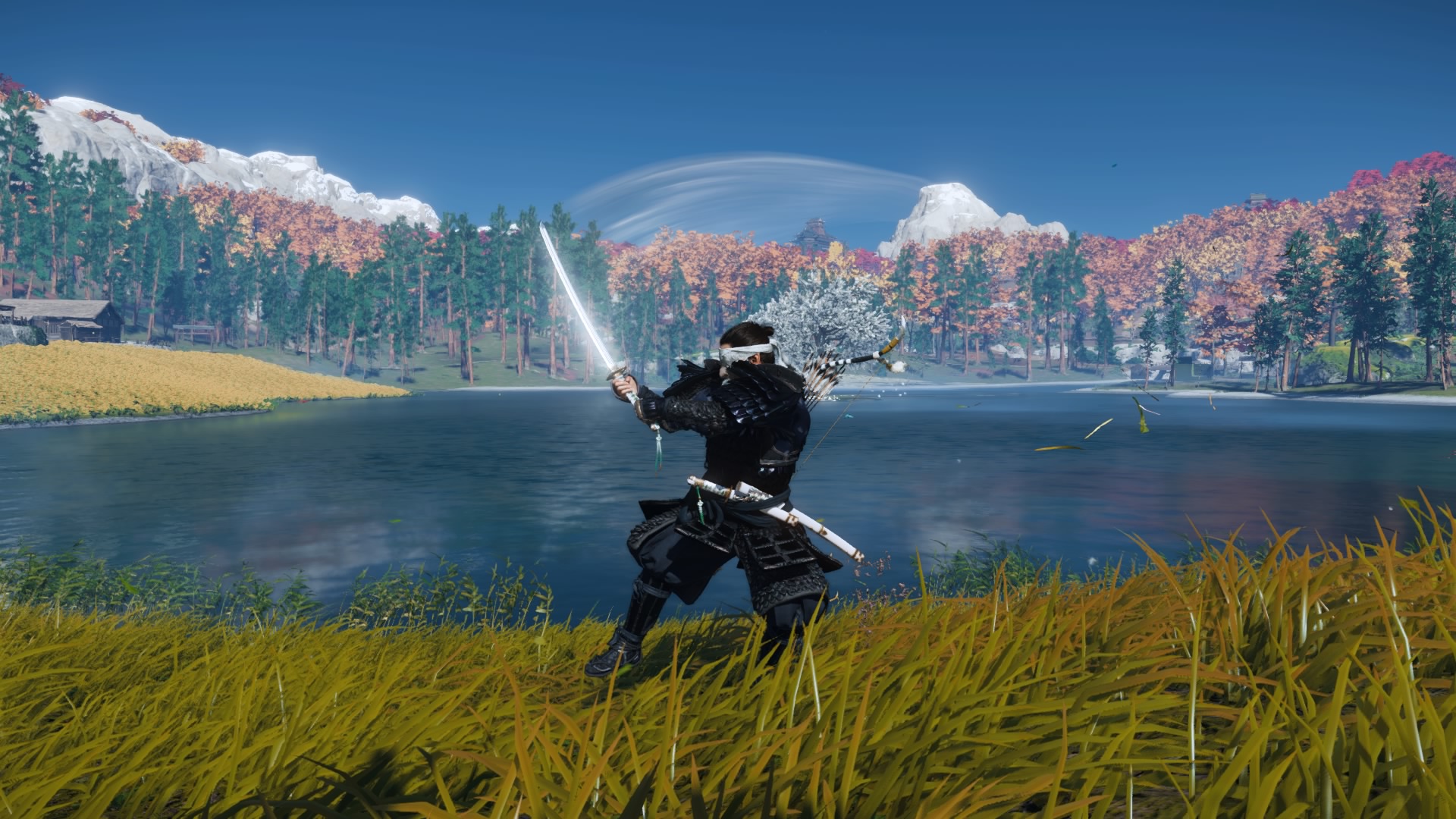 jin, tsushima, самурай