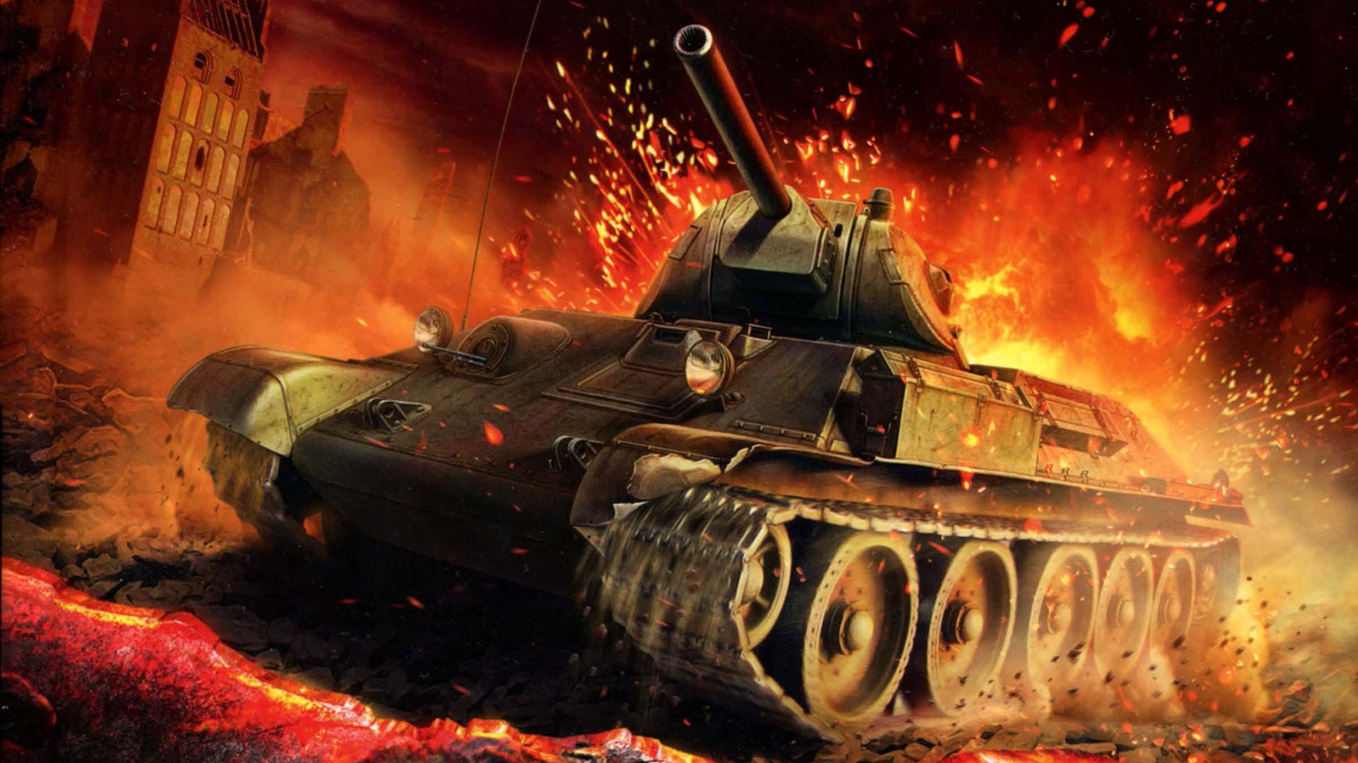 графика танки война Т-34 graphics tanks war T-34 без смс