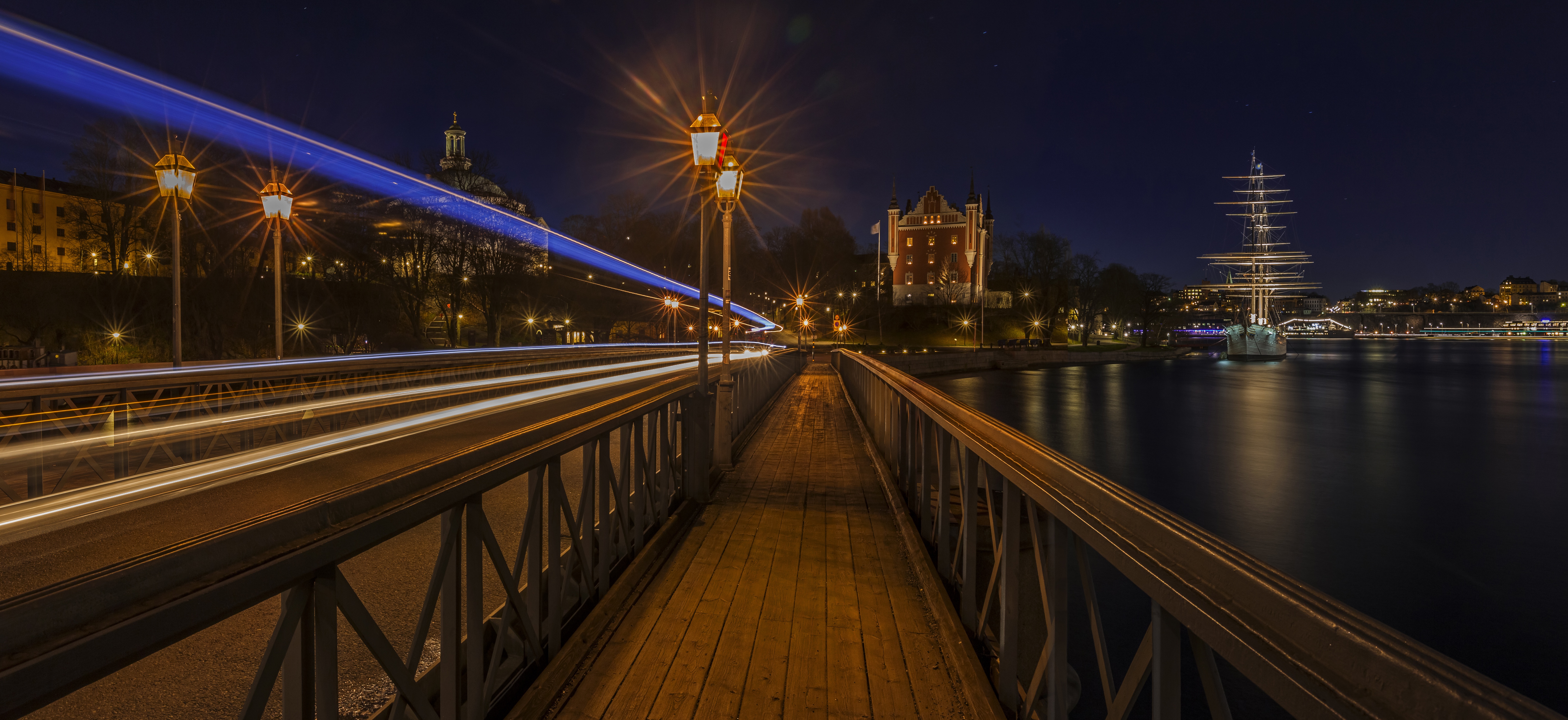 мост, stockholm, sweden