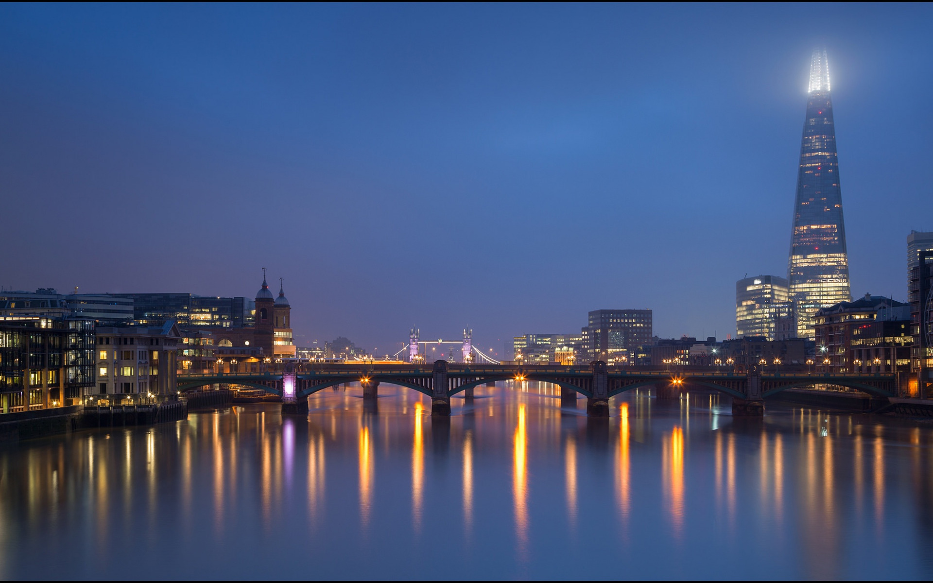 река, город, london