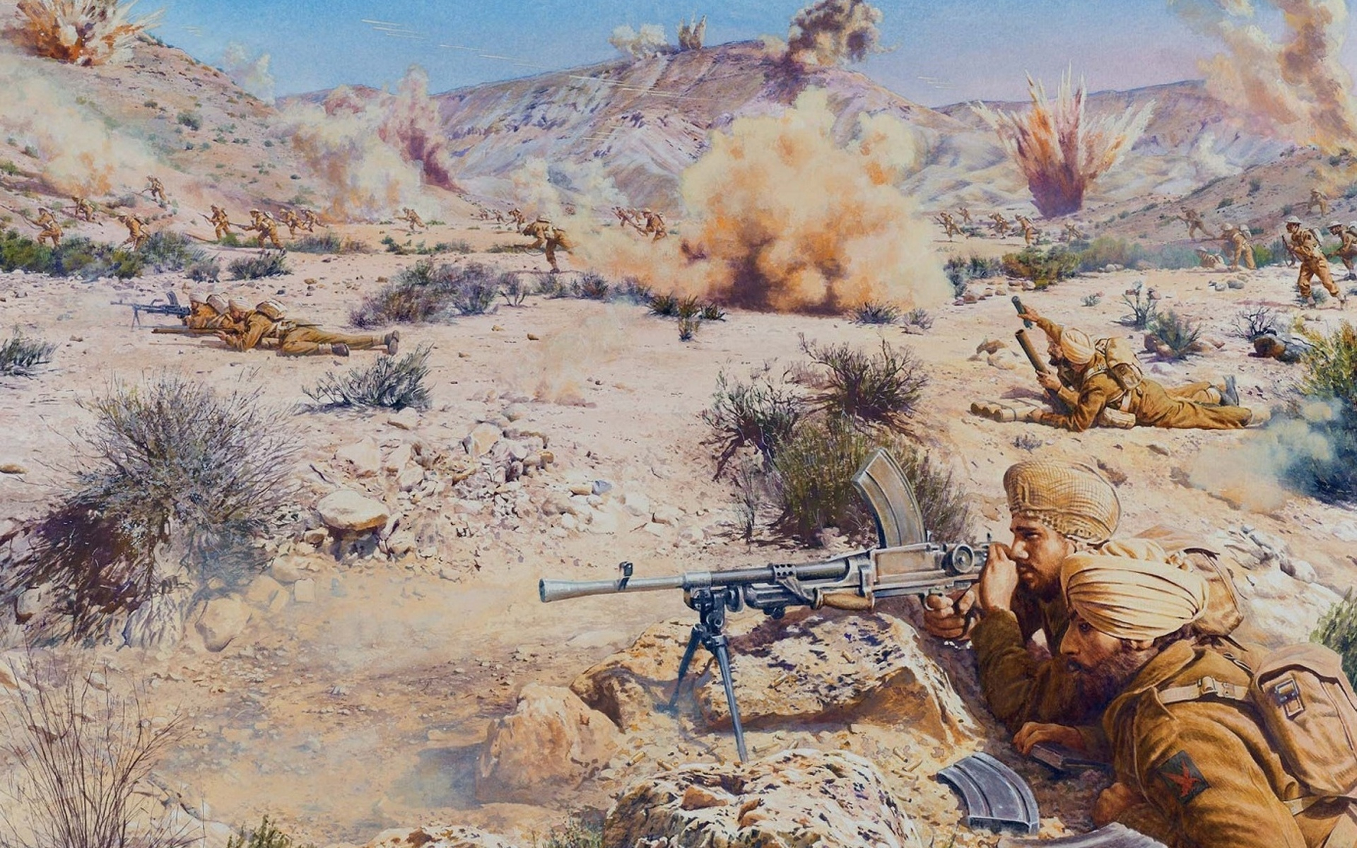 война, арт, африка