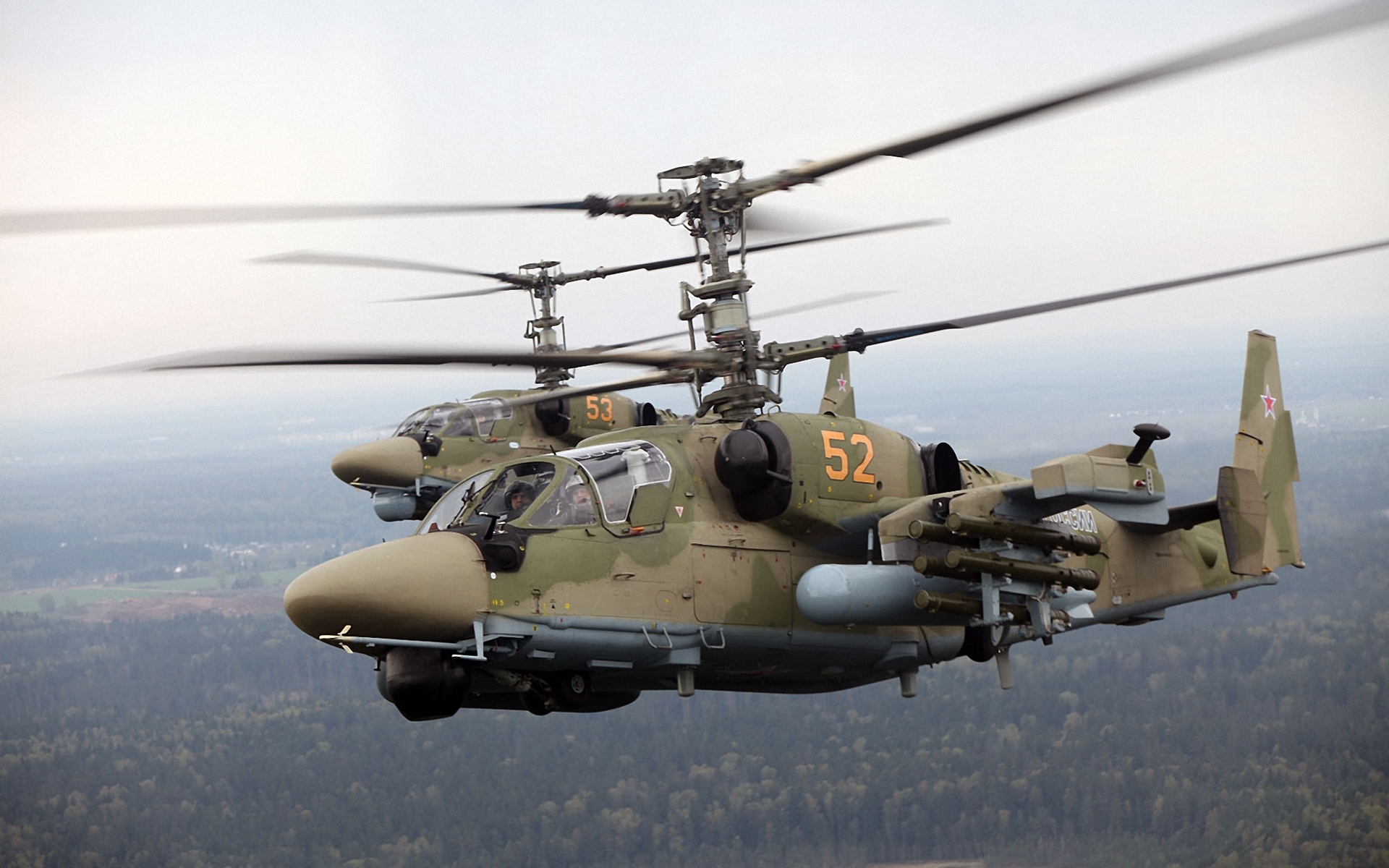 аллигатор, Ка-52, вертолет