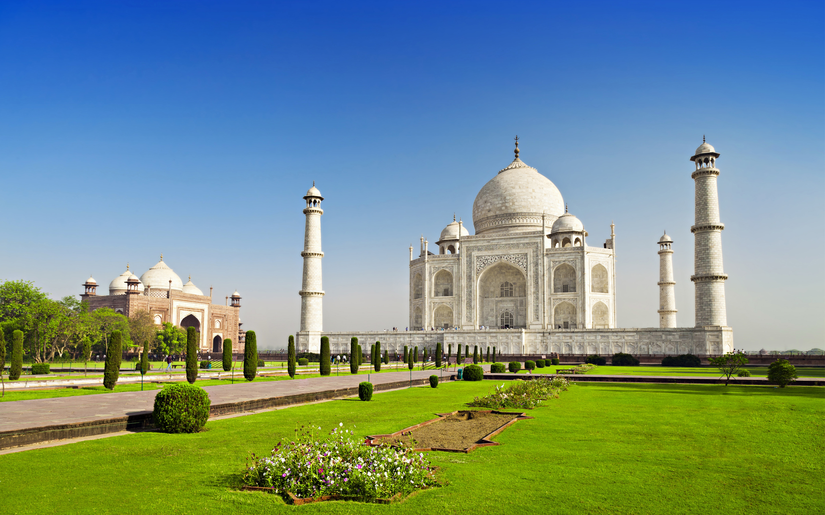 taj, mahal, agra