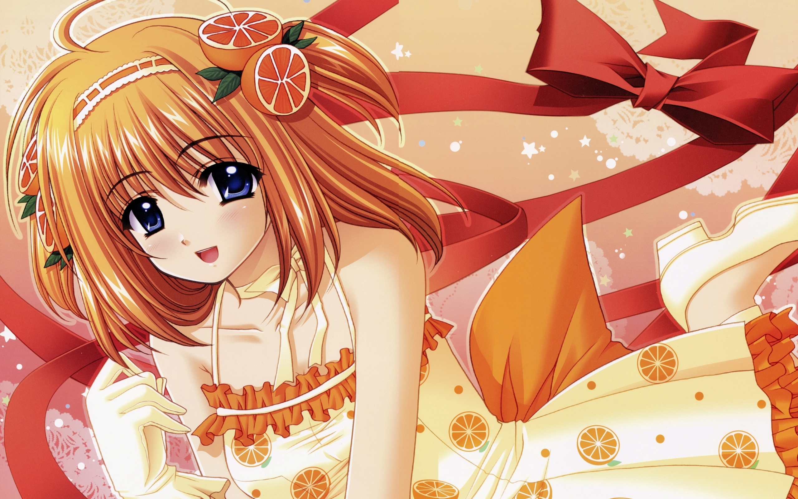 оранжевый, аниме