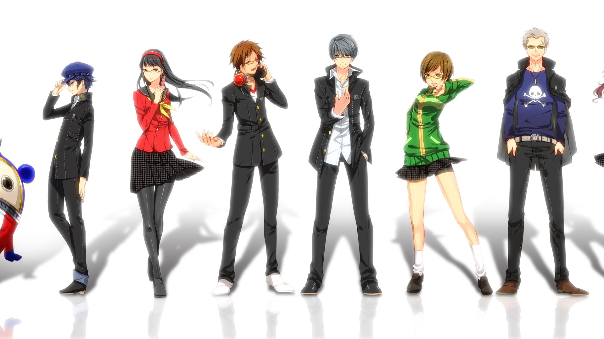 persona, chie, yukiko